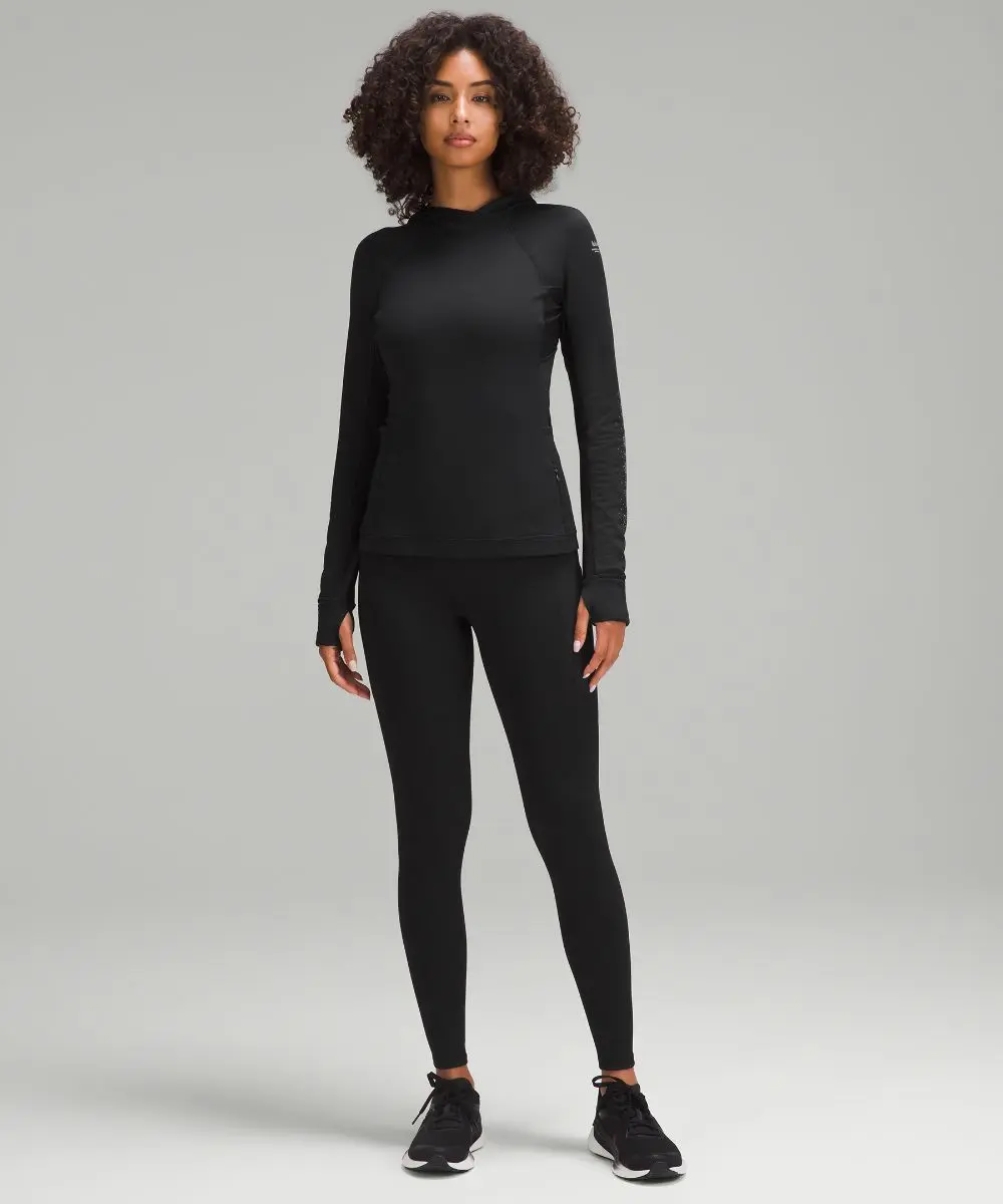 Women's Fast and Free High-Rise Thermal Tight Leggings Pockets - Image 2