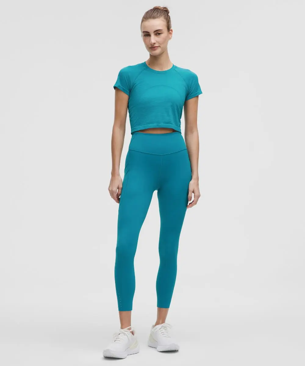 Women's Fast and Free High-Rise Tight Leggings Pockets - Various Colours - Image 10