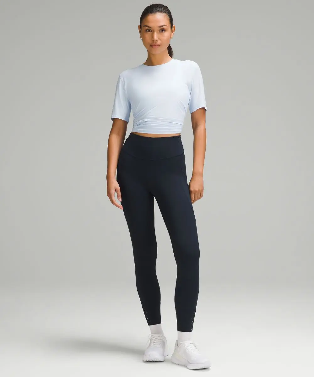 Women's Fast and Free High-Rise Tight Leggings Pockets - Various Colours - Image 14