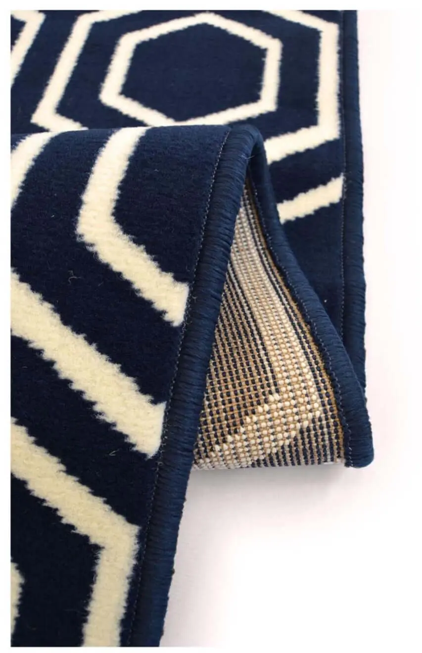 Maestro Honeycomb Navy Rug | 3035 X011 - Image 3