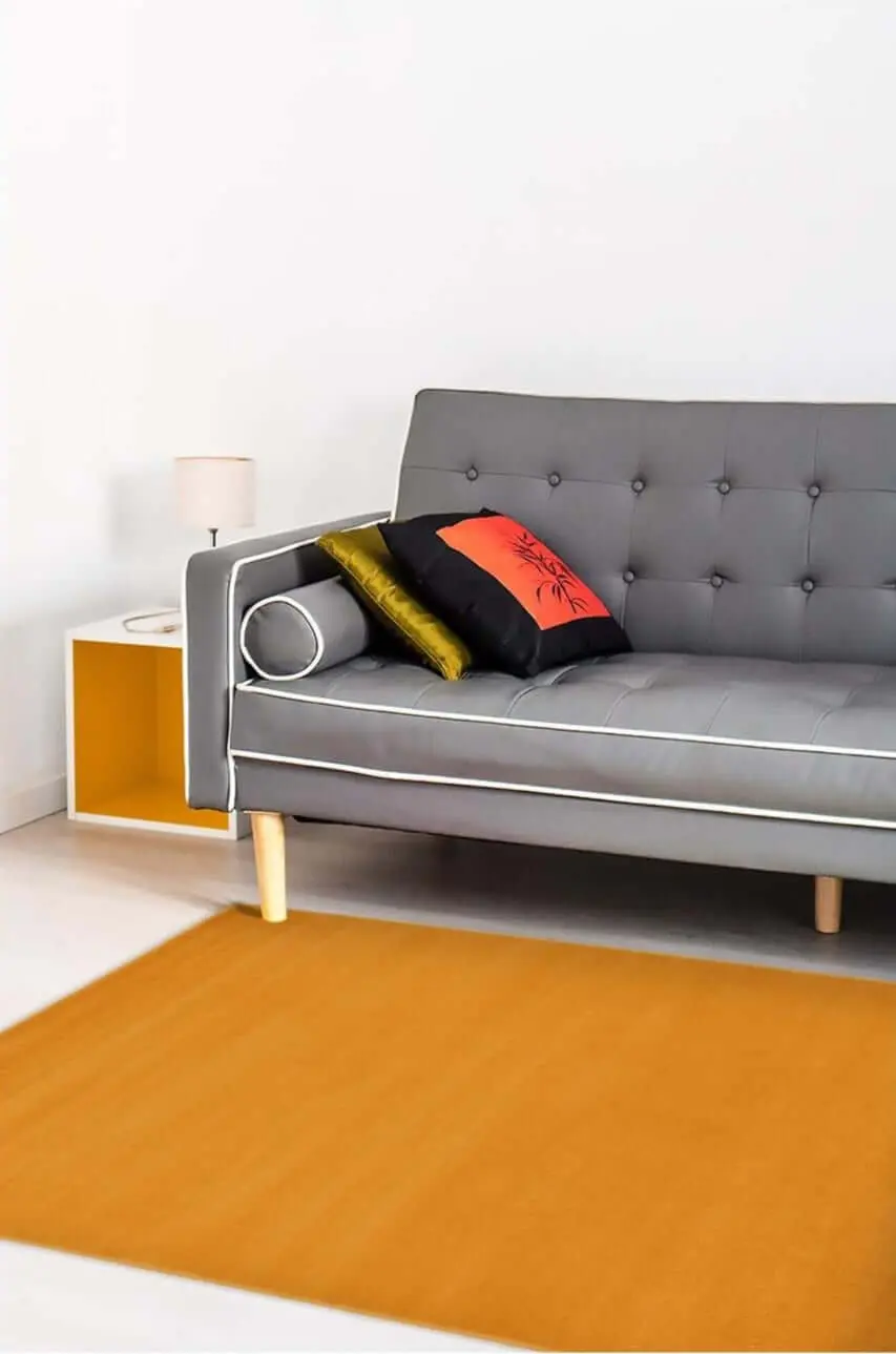 Maestro Solid Ochre Rug - Image 4