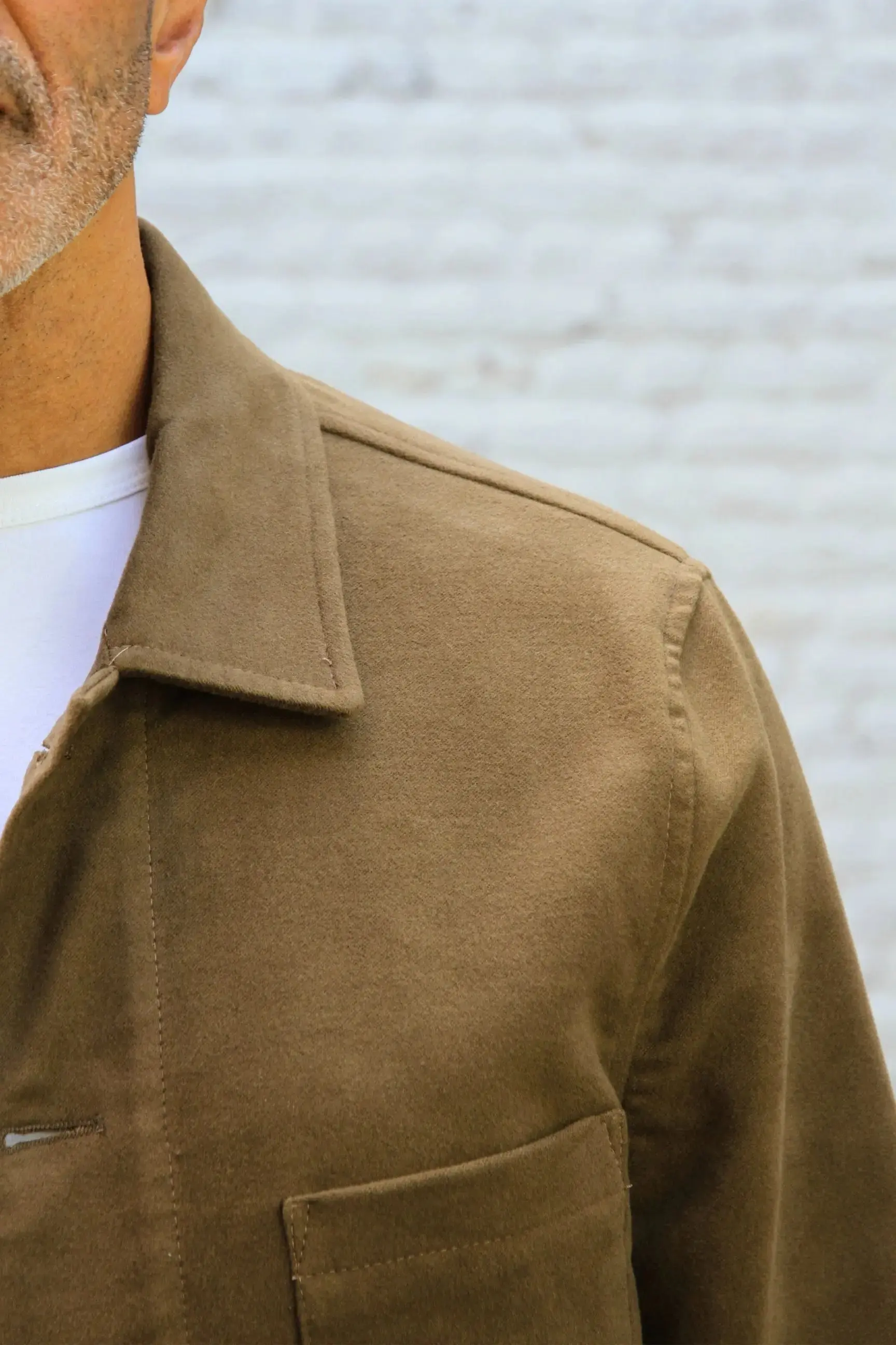 Marchant Jacket - Camel Moleskin - Image 5
