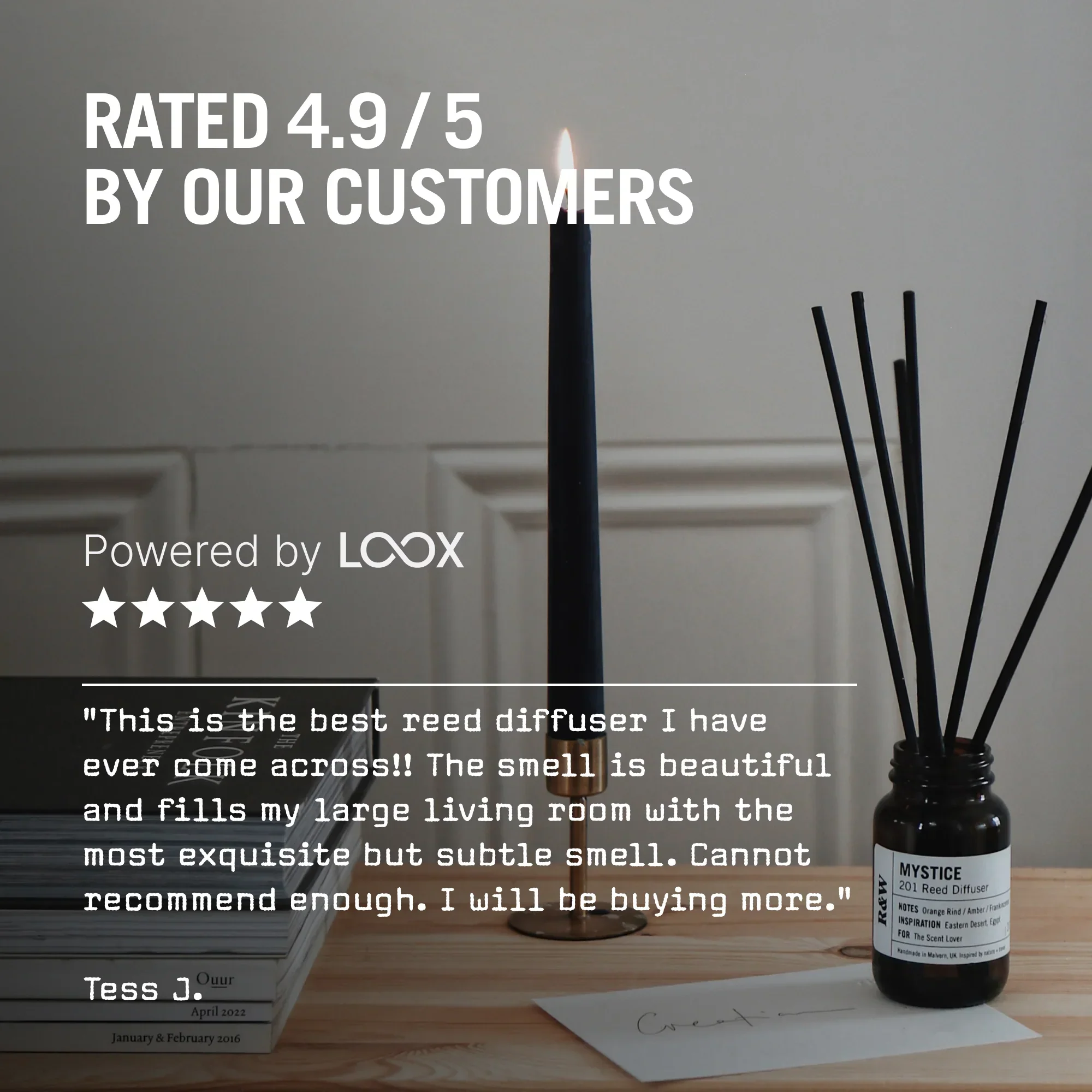 Medina Rose 100ml Reed Diffuser - Image 3