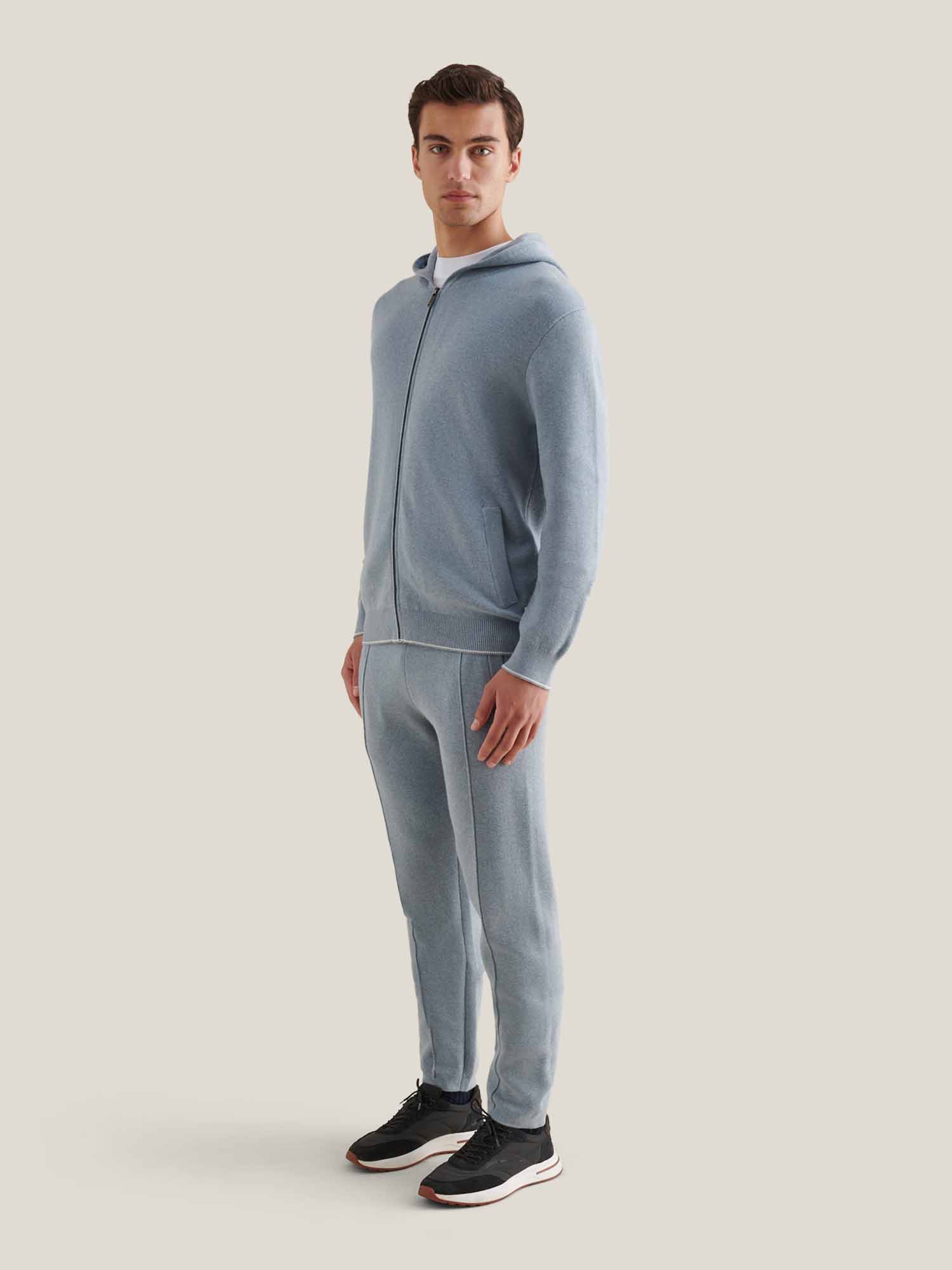 Blue Blizzard Milano Knit Jogger - Image 3