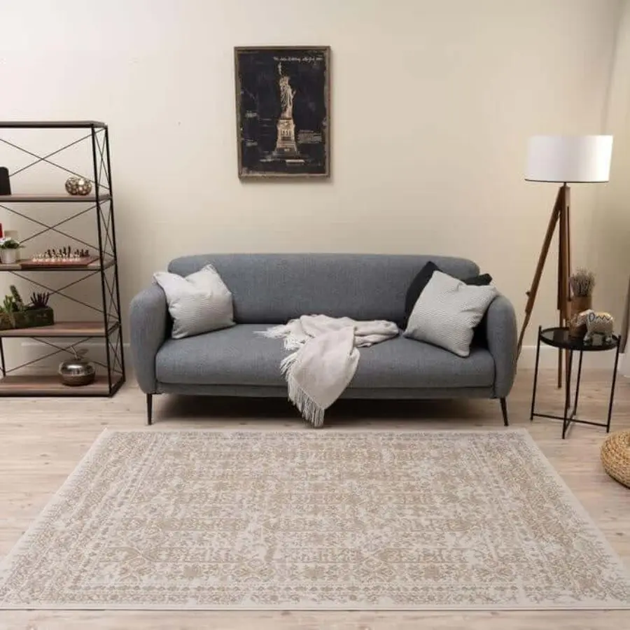 Montana Cream and Beige Rug | 3716CB - Image 5