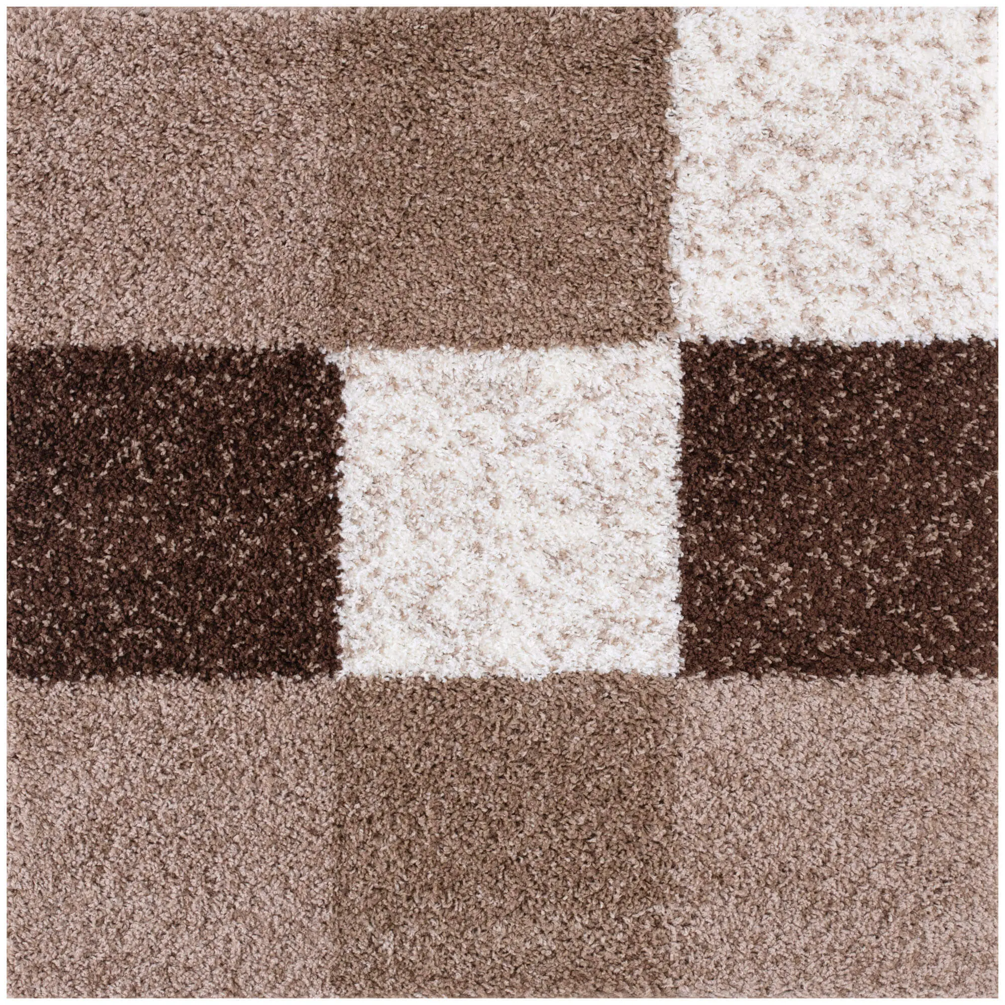 Myshaggy Geometric Brown Rug - Image 15