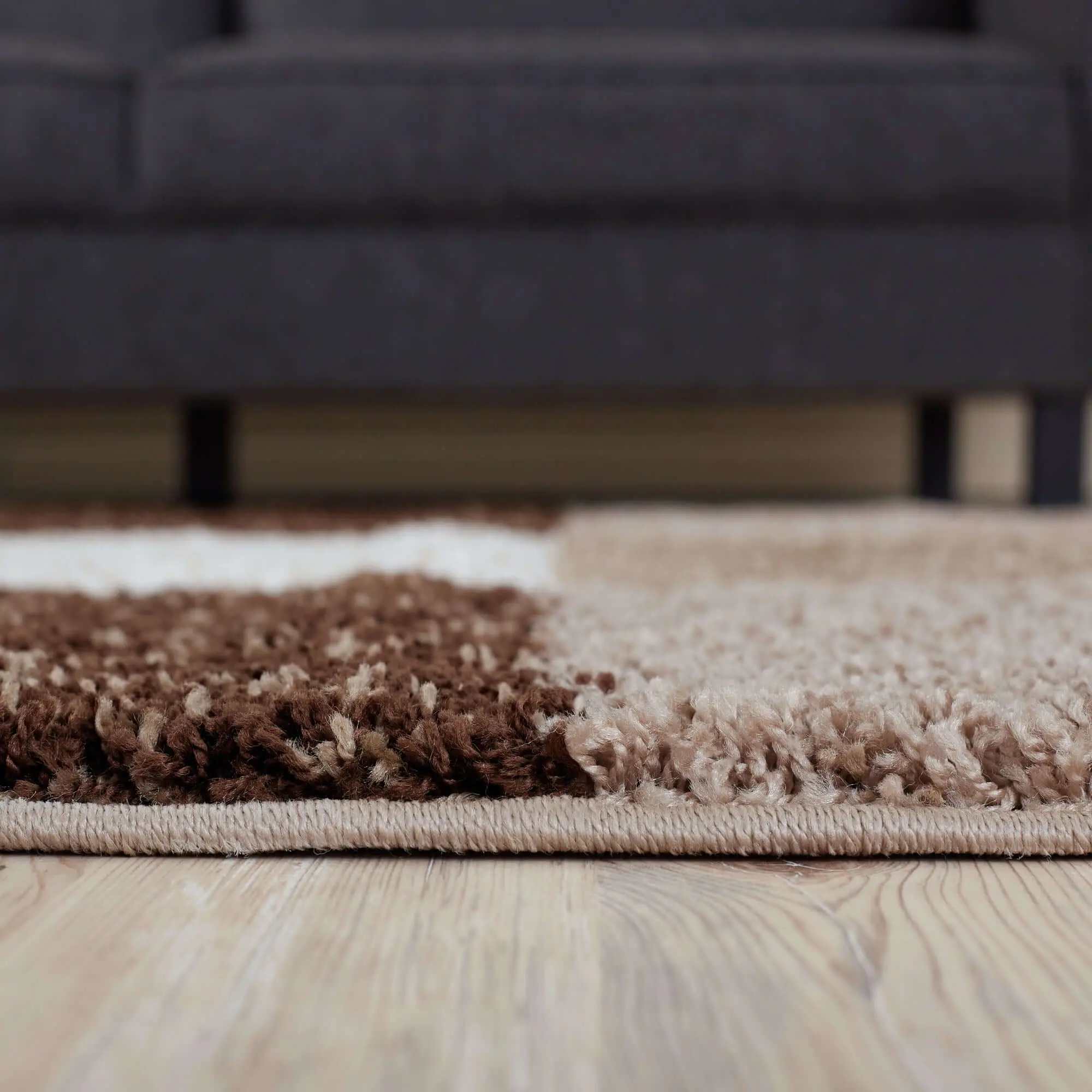 Myshaggy Geometric Brown Rug - Image 17