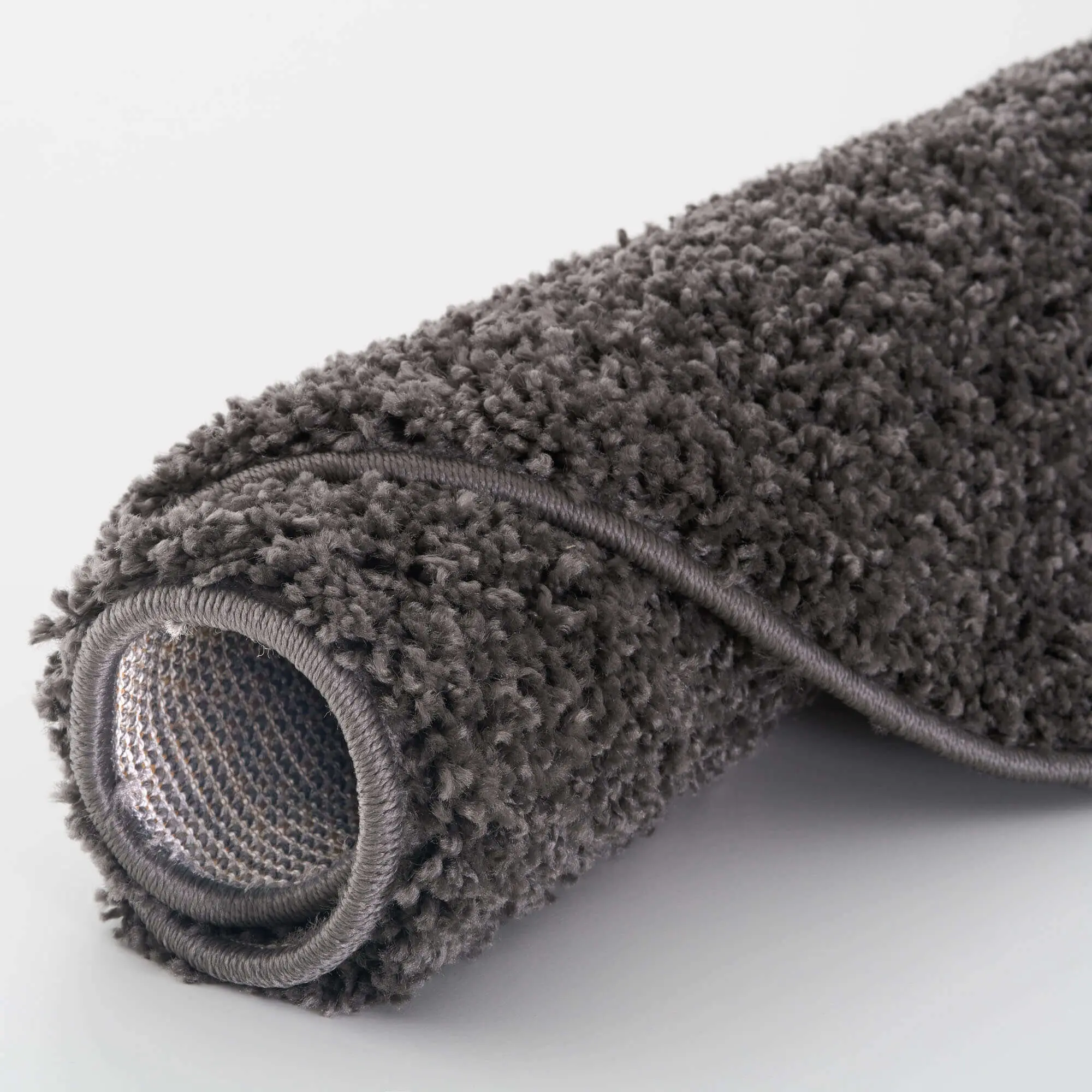 Myshaggy Solid Dark Grey Rug - Image 16