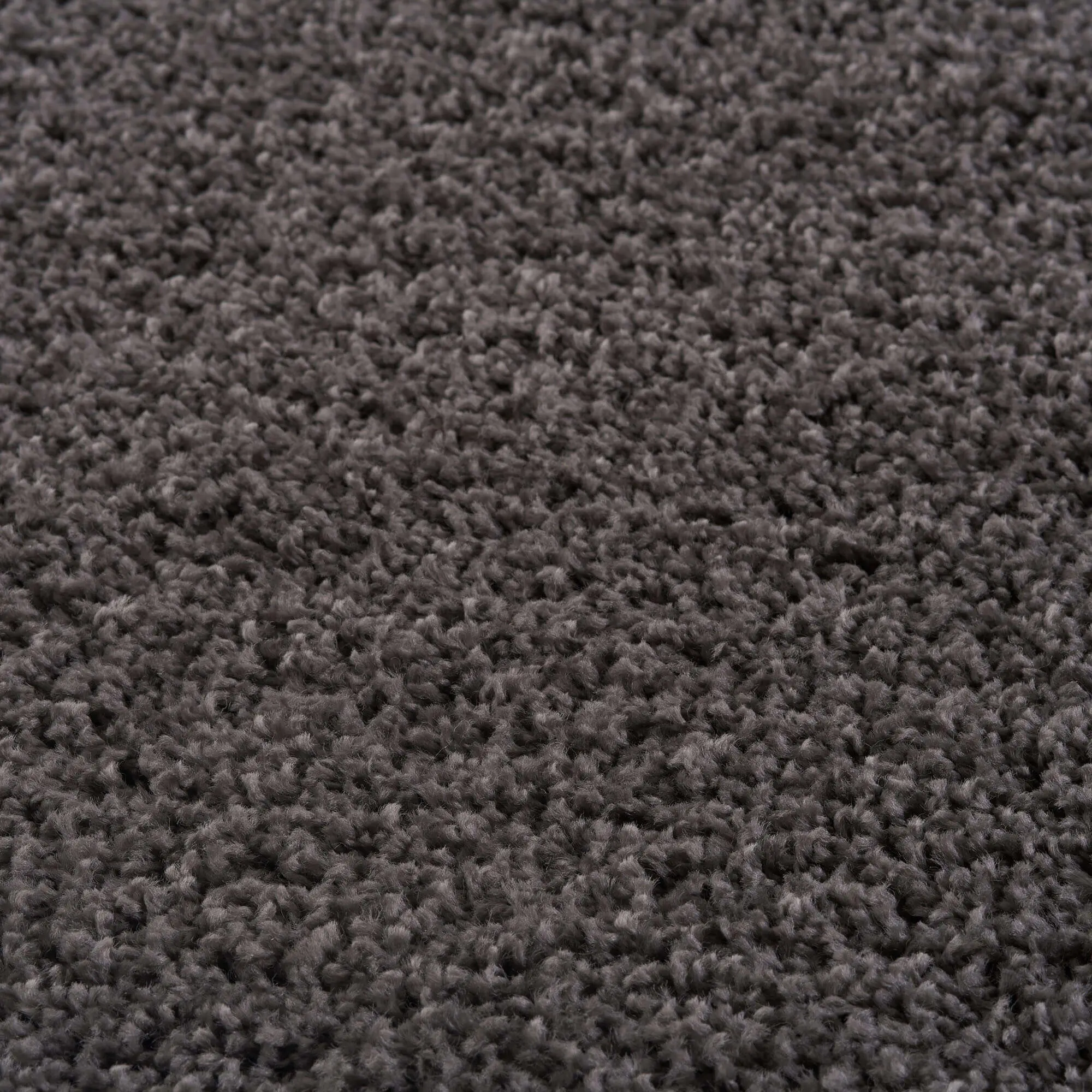 Myshaggy Solid Dark Grey Rug - Image 2