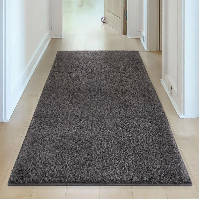 Myshaggy Solid Dark Grey Rug - Image 20