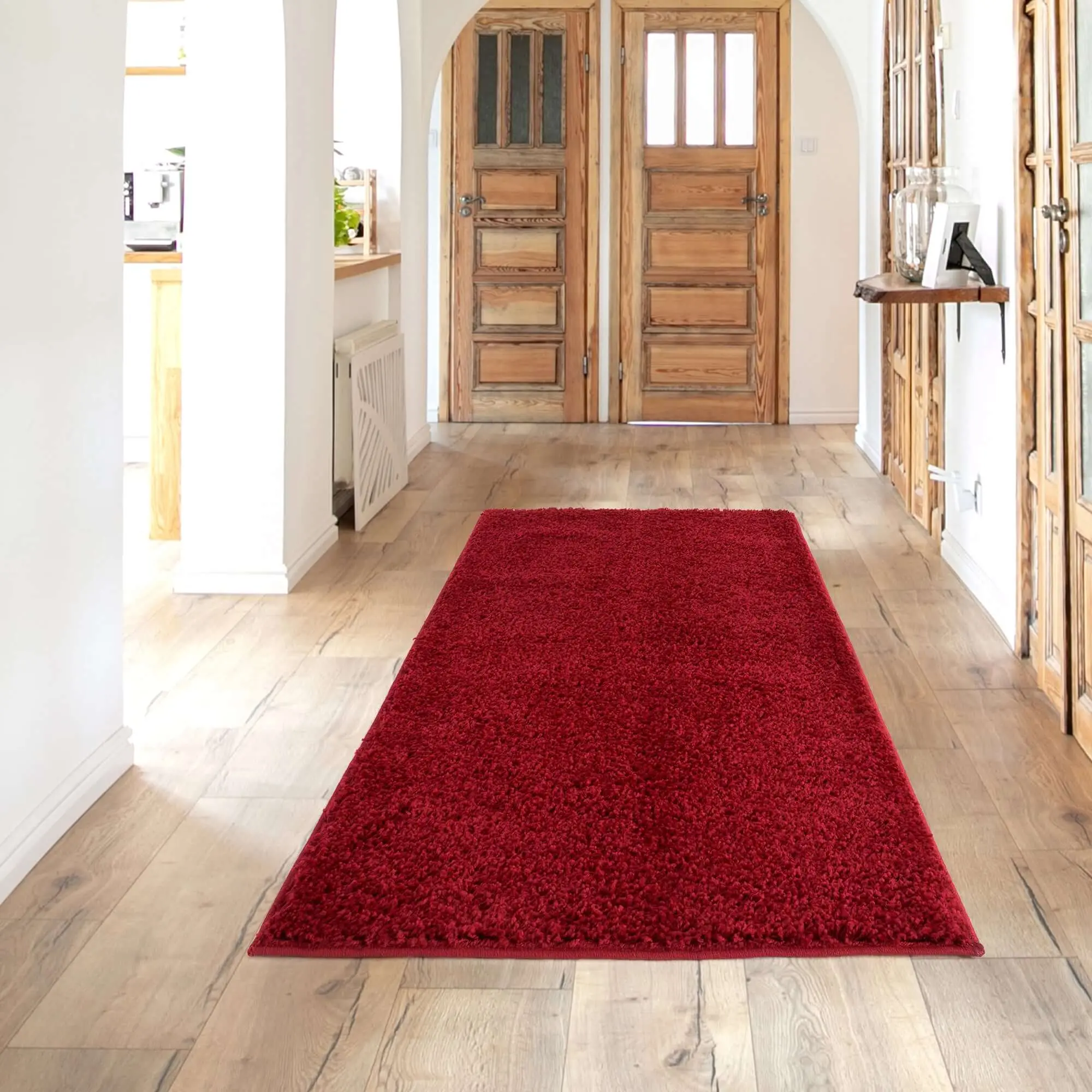 Myshaggy Solid Red Rug - Image 20