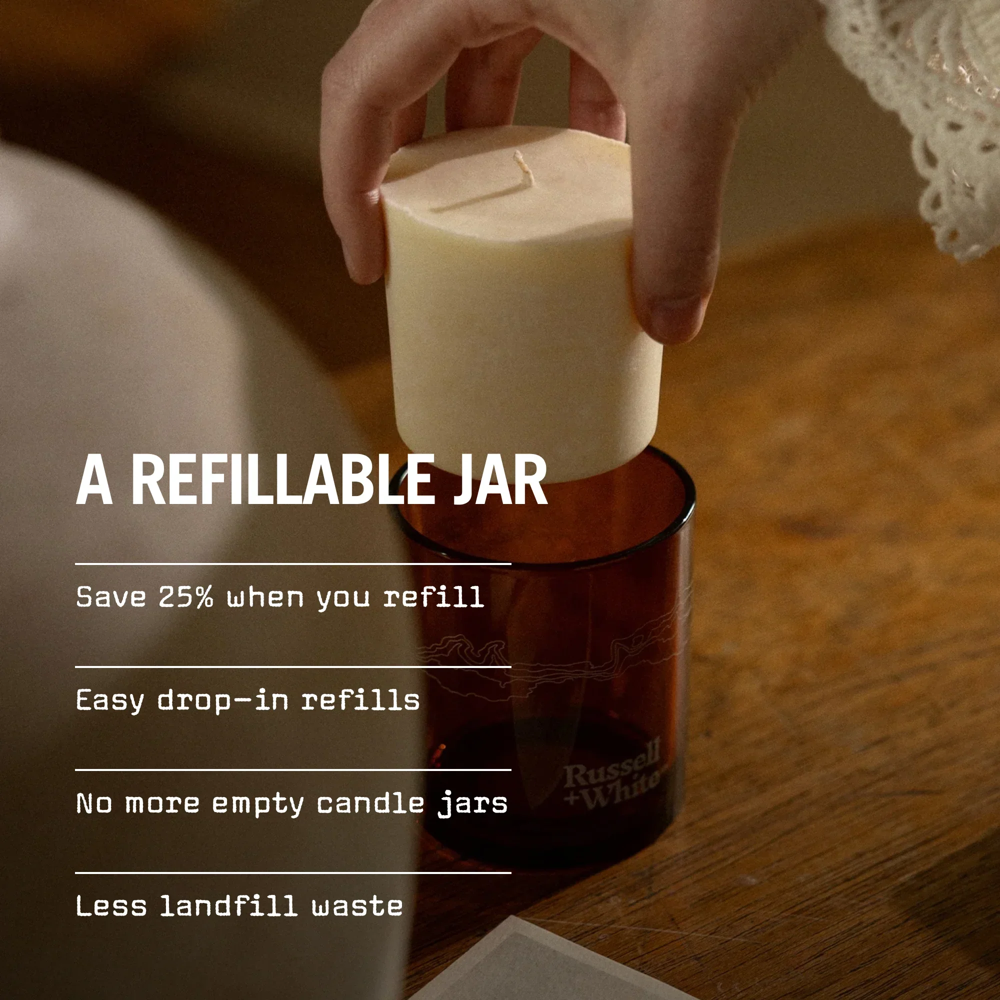 Mystice 250g Scented Soy Candle Refill - Image 8