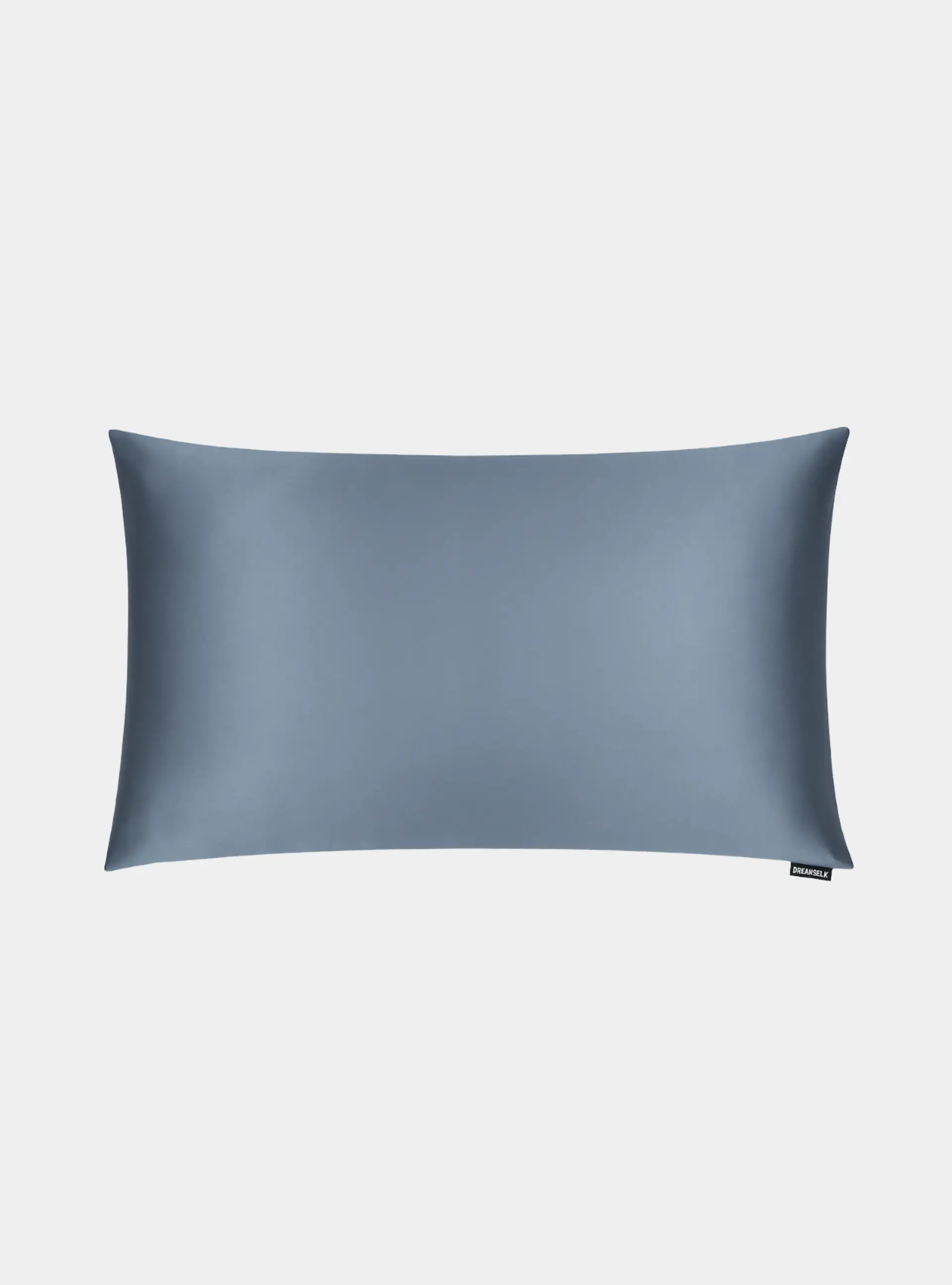 Mystique Blue Silk Pillowcase - Standard