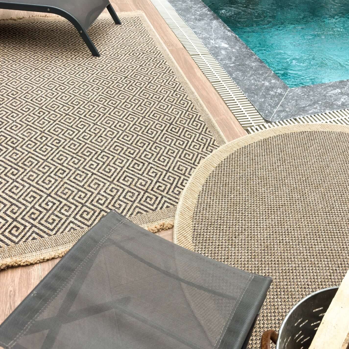 Nature Outdoor Rug Dark Grey | 5100DG - Image 9