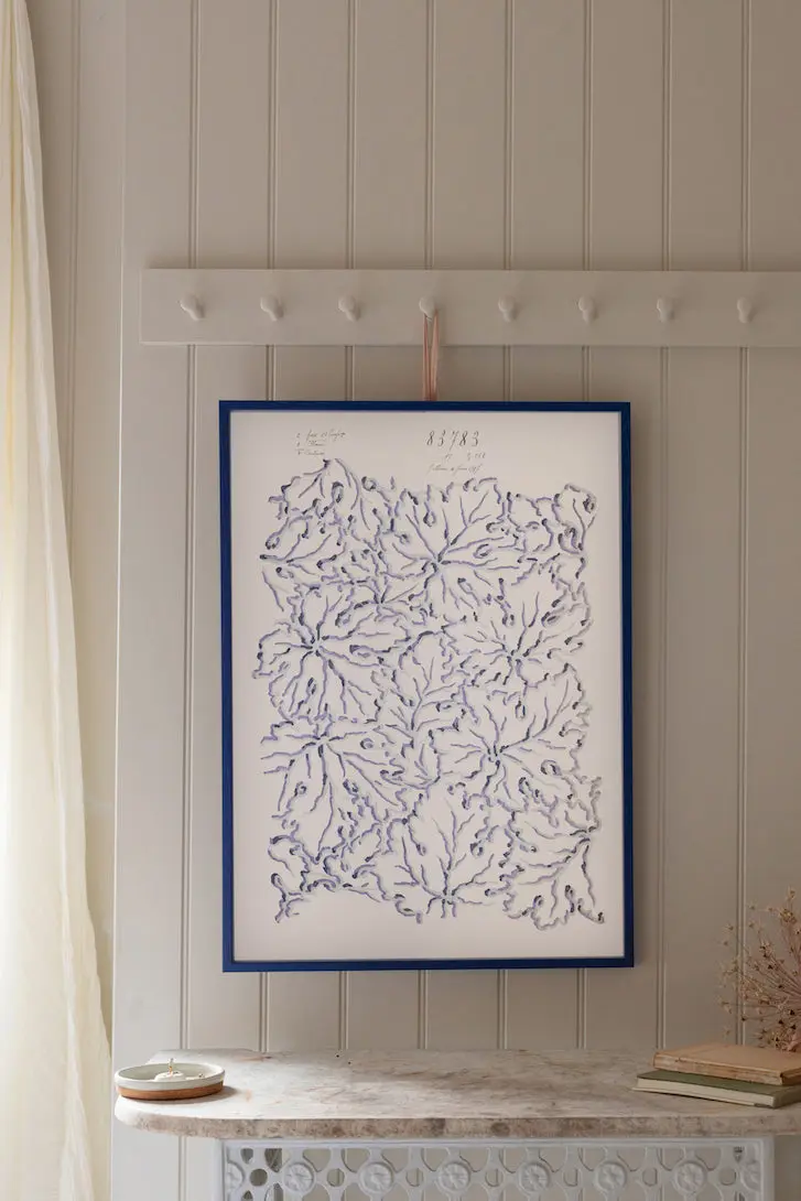 No.099 - Ethereal Leaves - Vintage Archive Poster Prints - Image 2