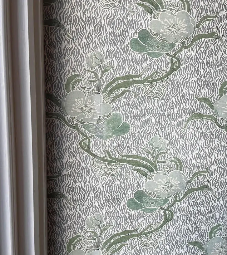 Nouveau Blossom - Verte - Wallpaper - Image 5