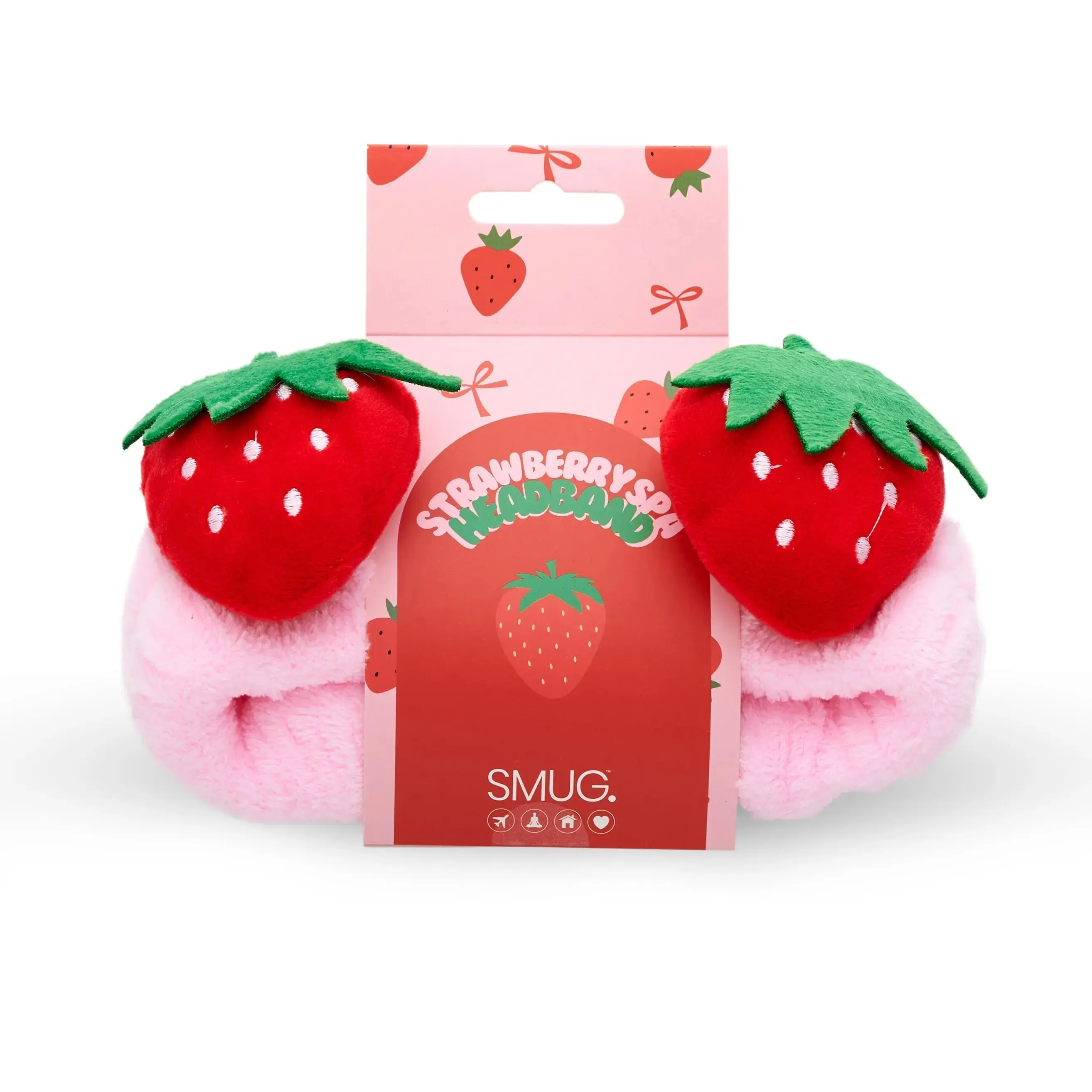 Novelty Spa Headband - Strawberry - Image 4