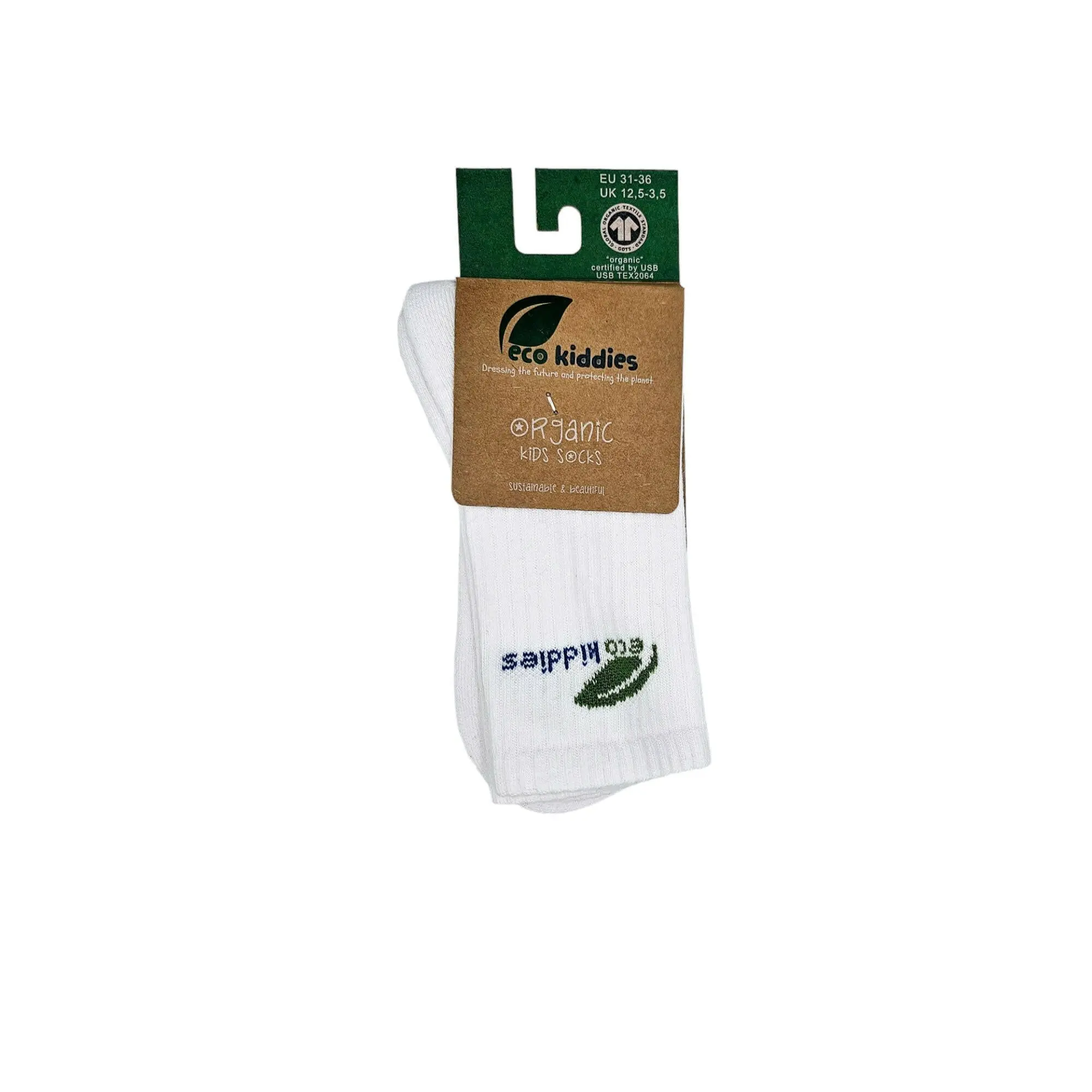 Organic Cotton Kids Ribbed Socks - Image 6