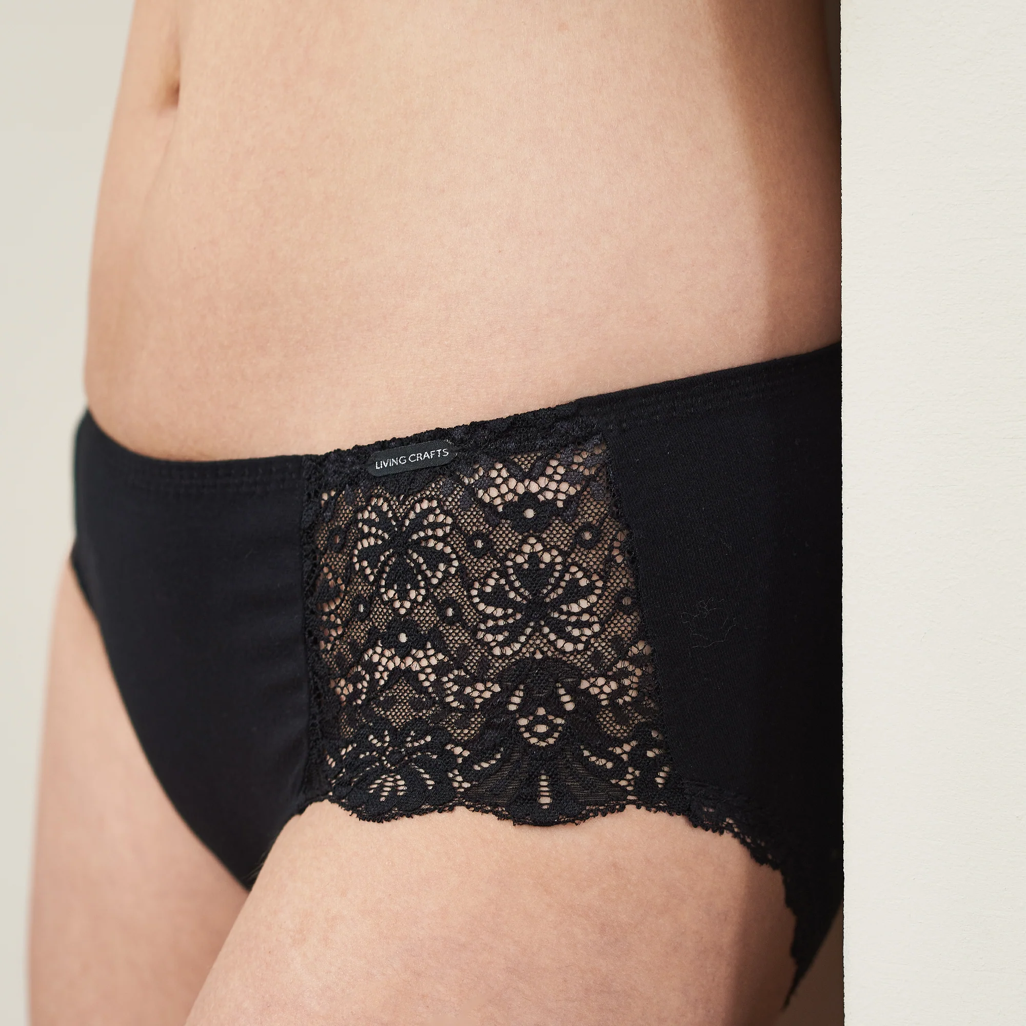 Organic Side Lace Briefs - Image 2