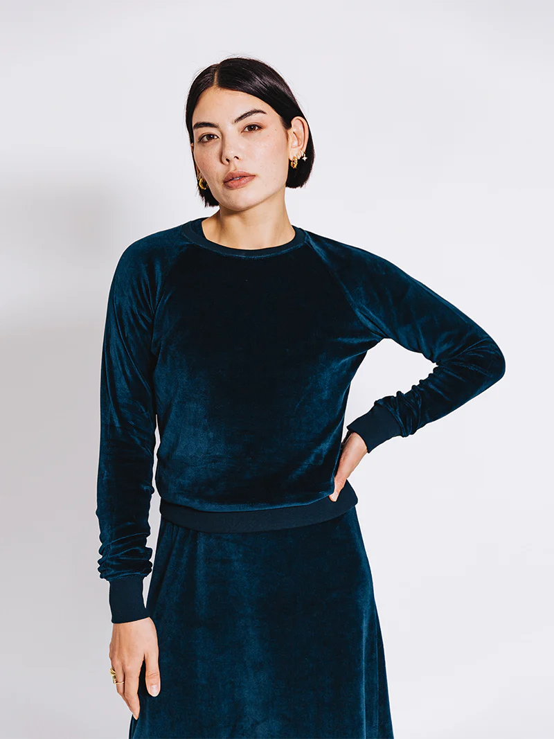 Organic Velour Dress - Image 5