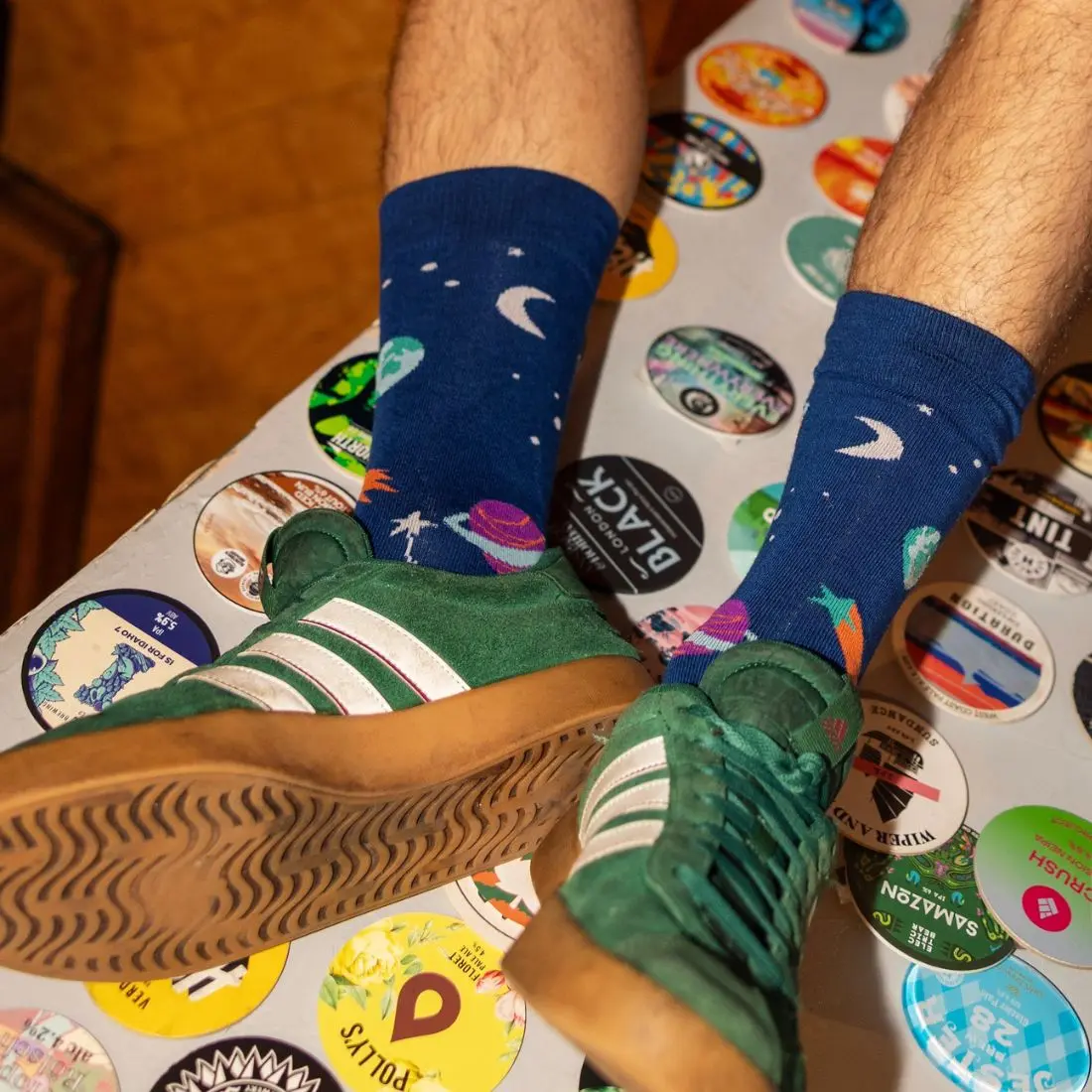 Outer Space Bamboo Socks - Image 2