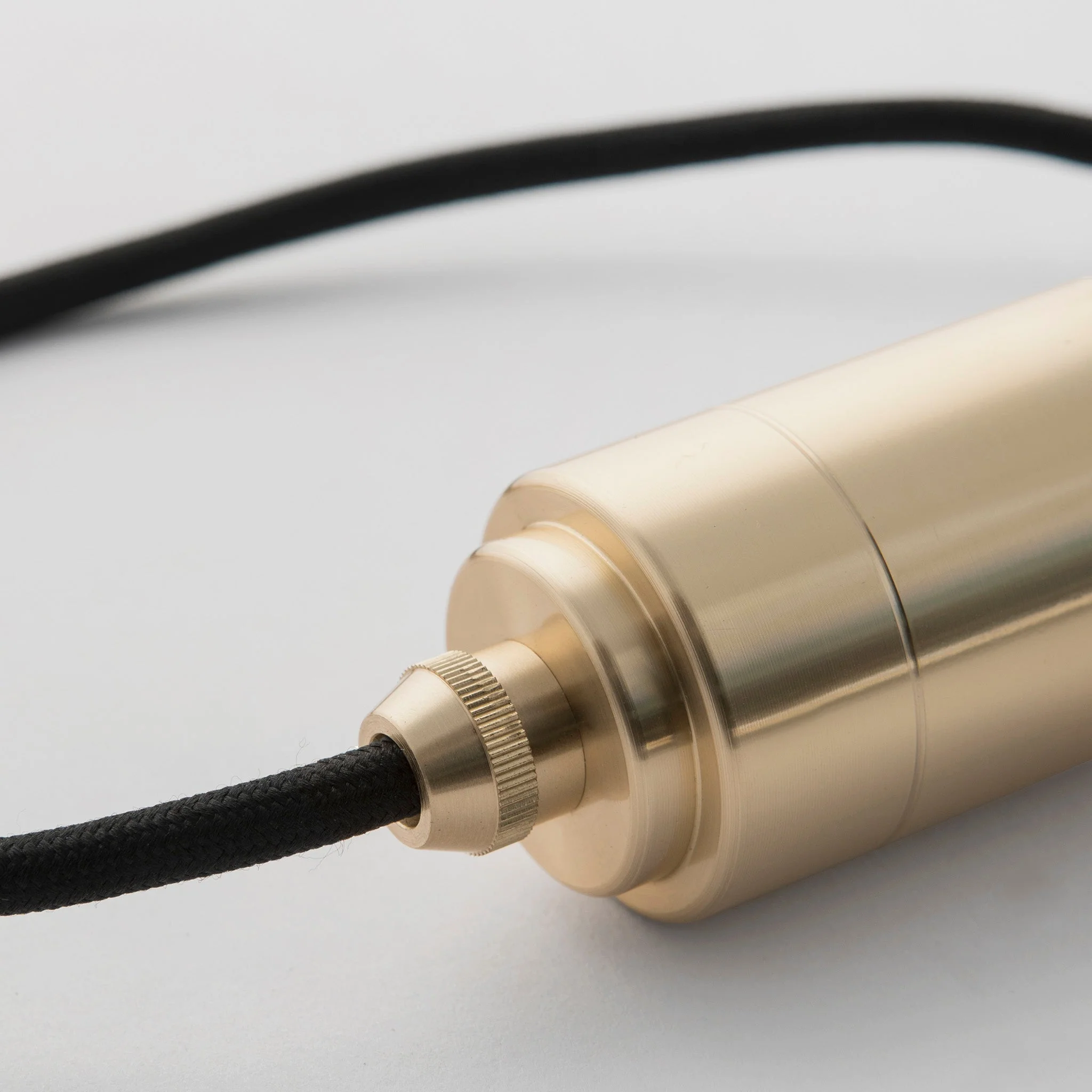 Oval Dim-to-Warm Plug-In Pendant in Brass - Image 9