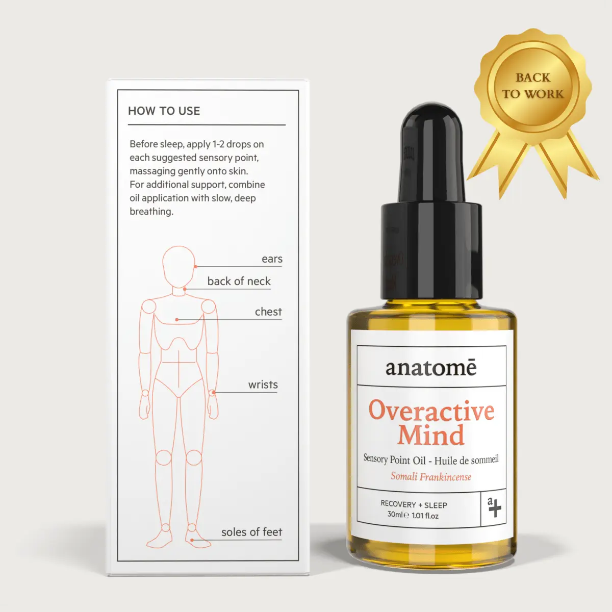 Overactive Mind Sleep Oil – Somali Frankincense | 30ml - Image 3