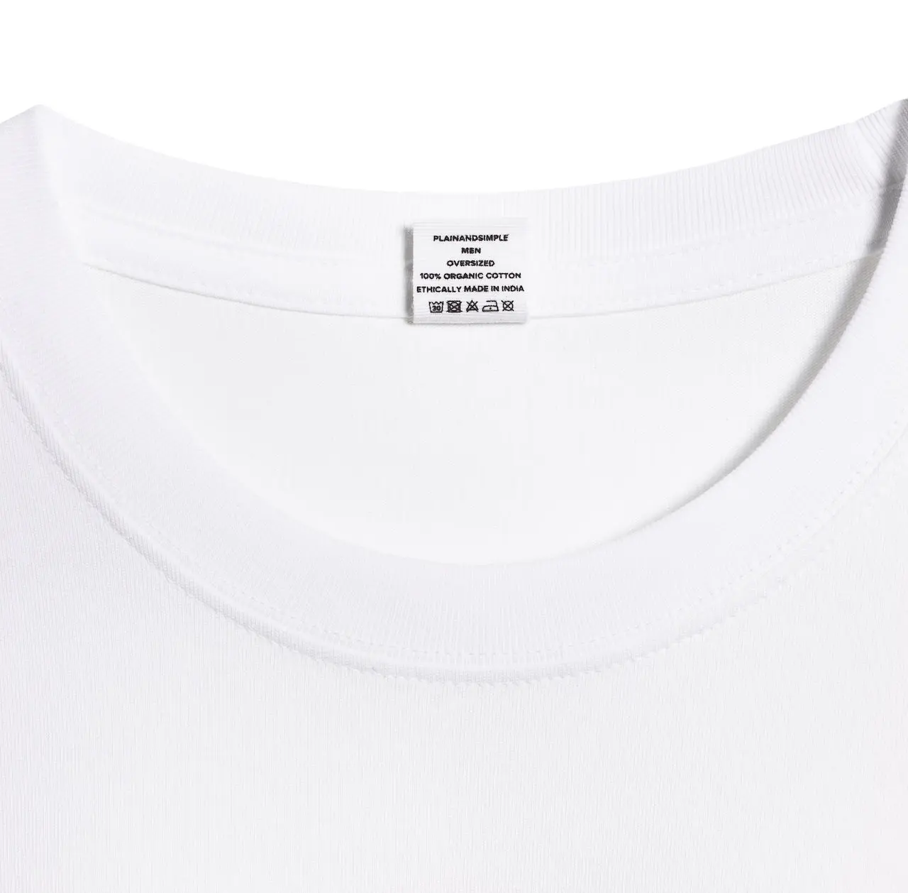 Oversized Mens Heavyweight Organic T-Shirt - Image 8