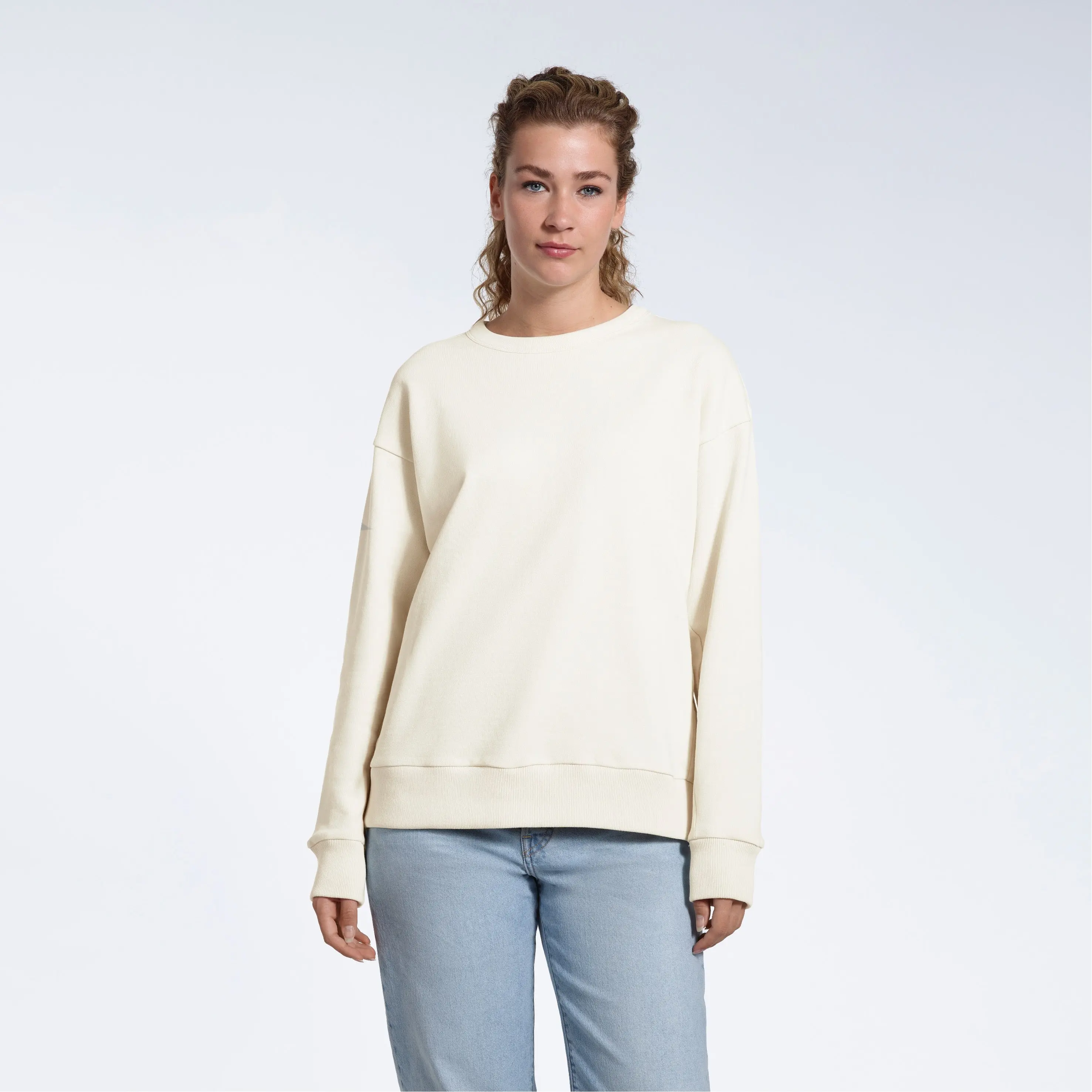 Oversized Women's Organic Sweatshirt - Image 19