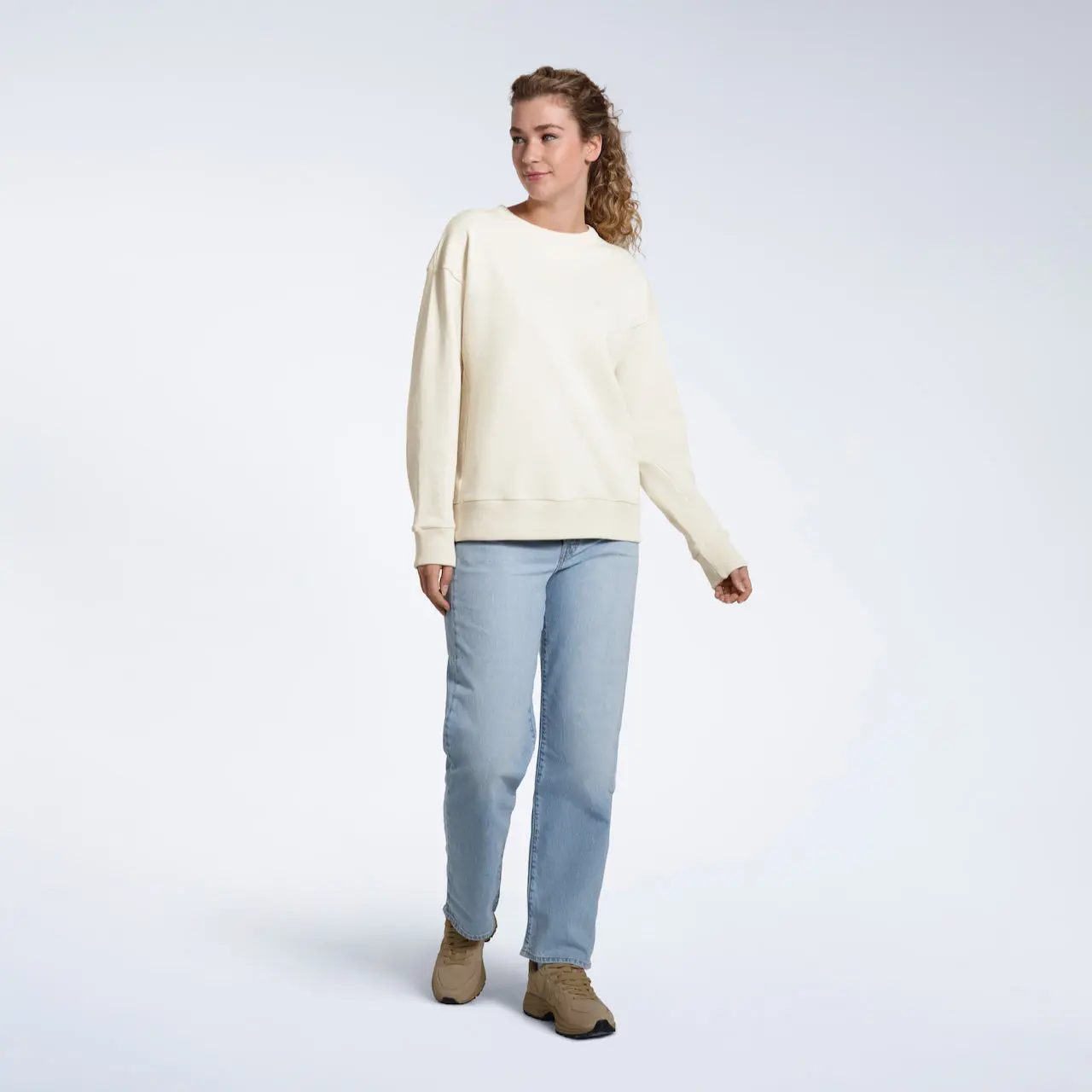 Oversized Women's Organic Sweatshirt - Image 20