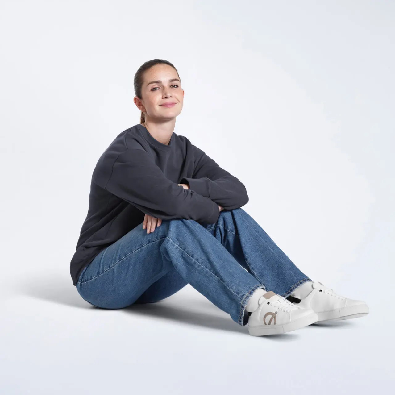 Oversized Women's Organic Sweatshirt - Image 29