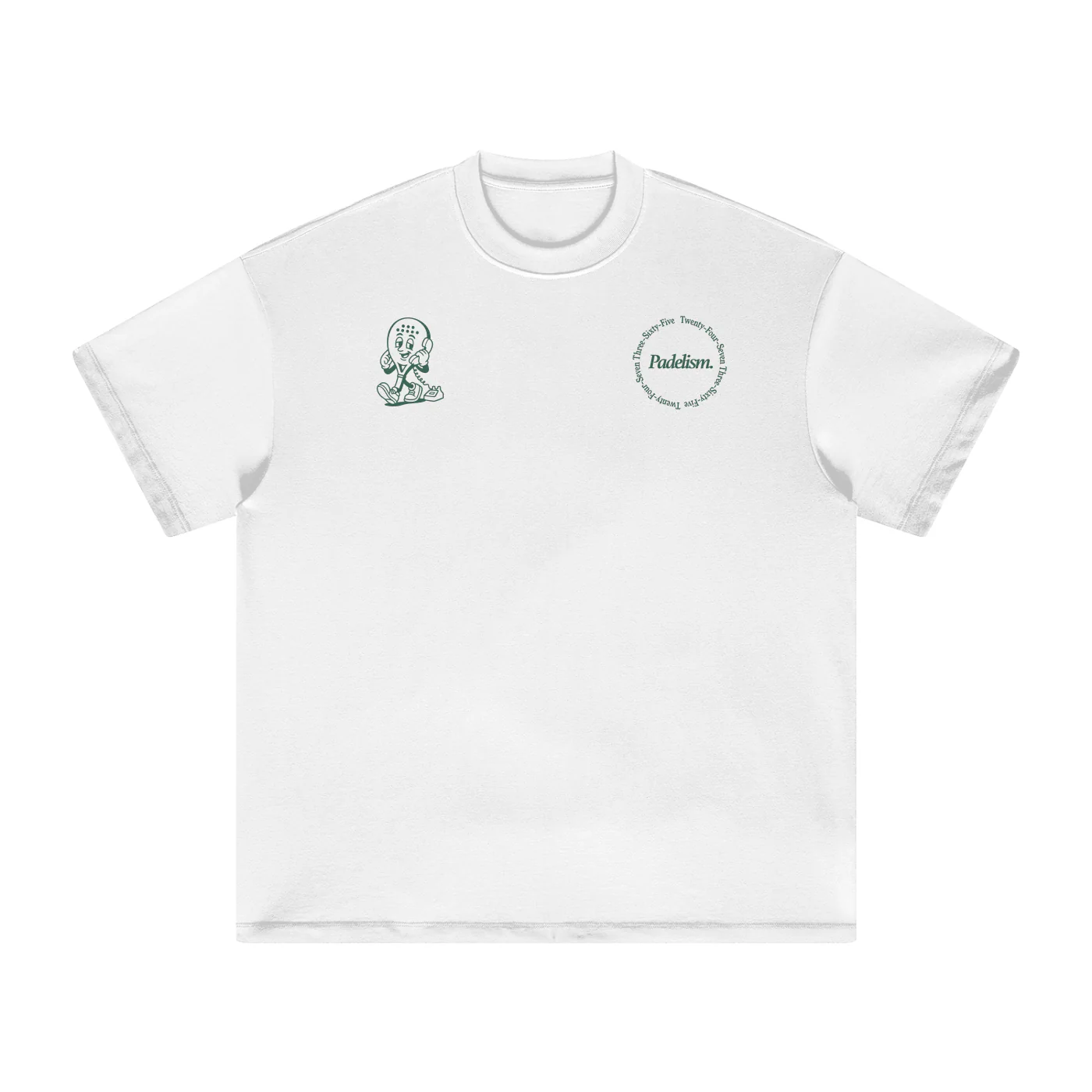 Padel Coach - Heavyweight T-Shirt - Image 2