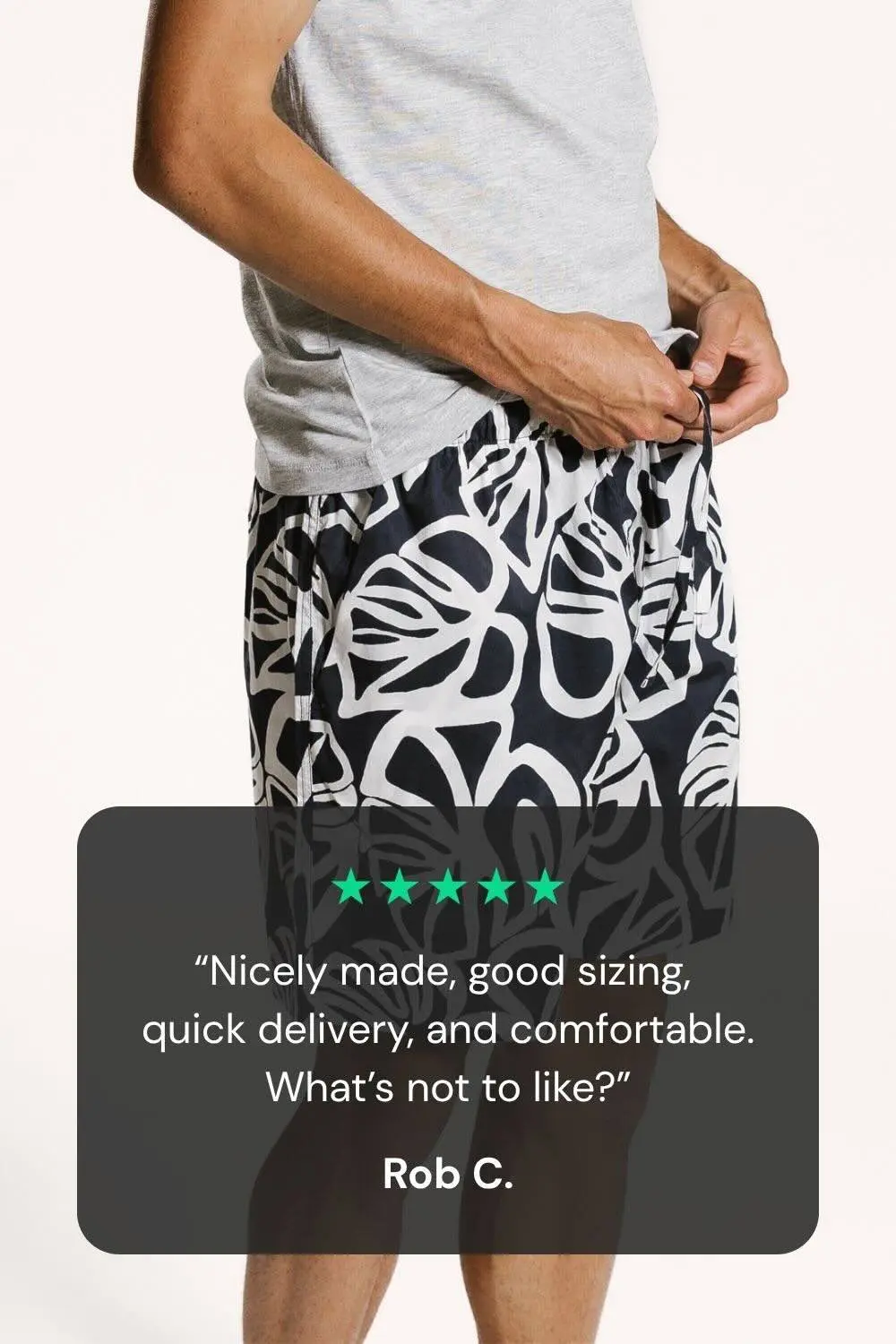 Panama Mens Pyjama Shorts - Image 4