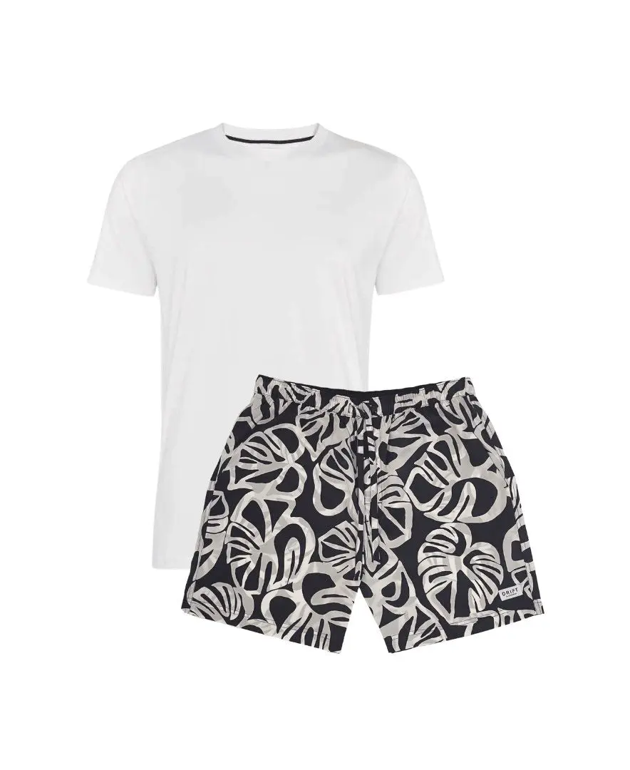 Panama Mens Pyjama Shorts Set - Image 11