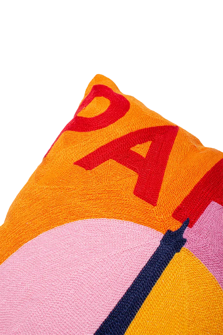 Paris Needlepoint Cushion - Image 3