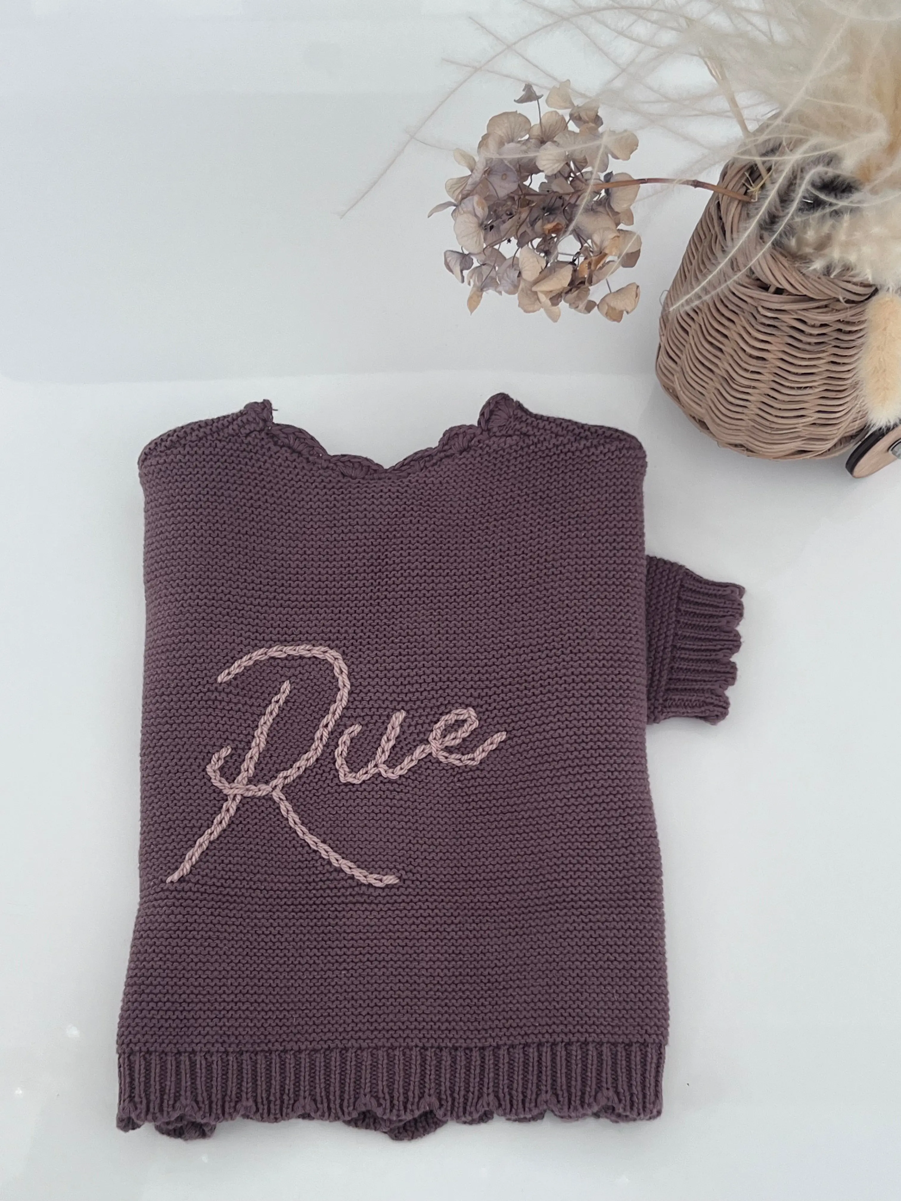 Personalised Baby Knit Cardigan
