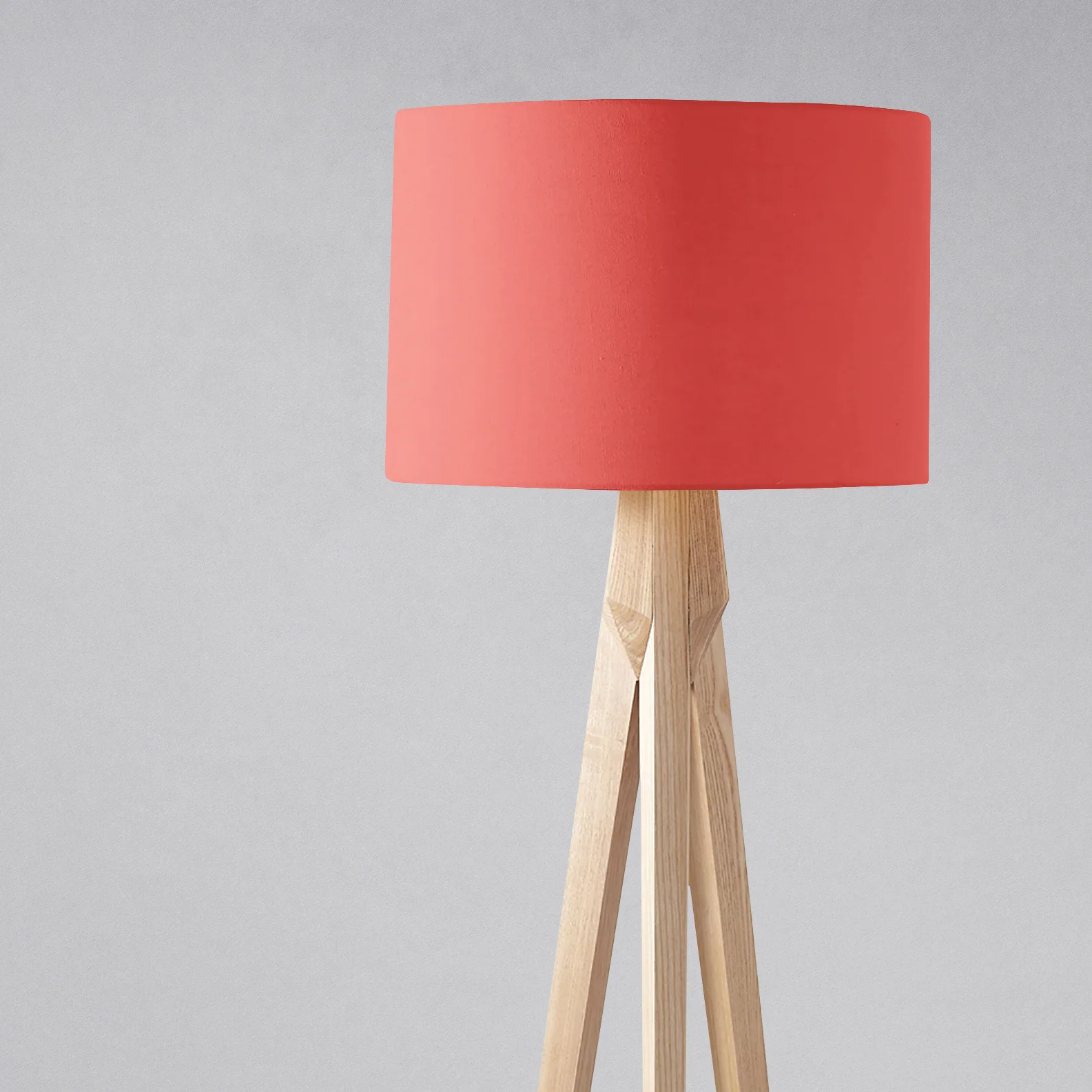 Plain Salmon Pink Lampshade, Ceiling or Table Lamp Shade