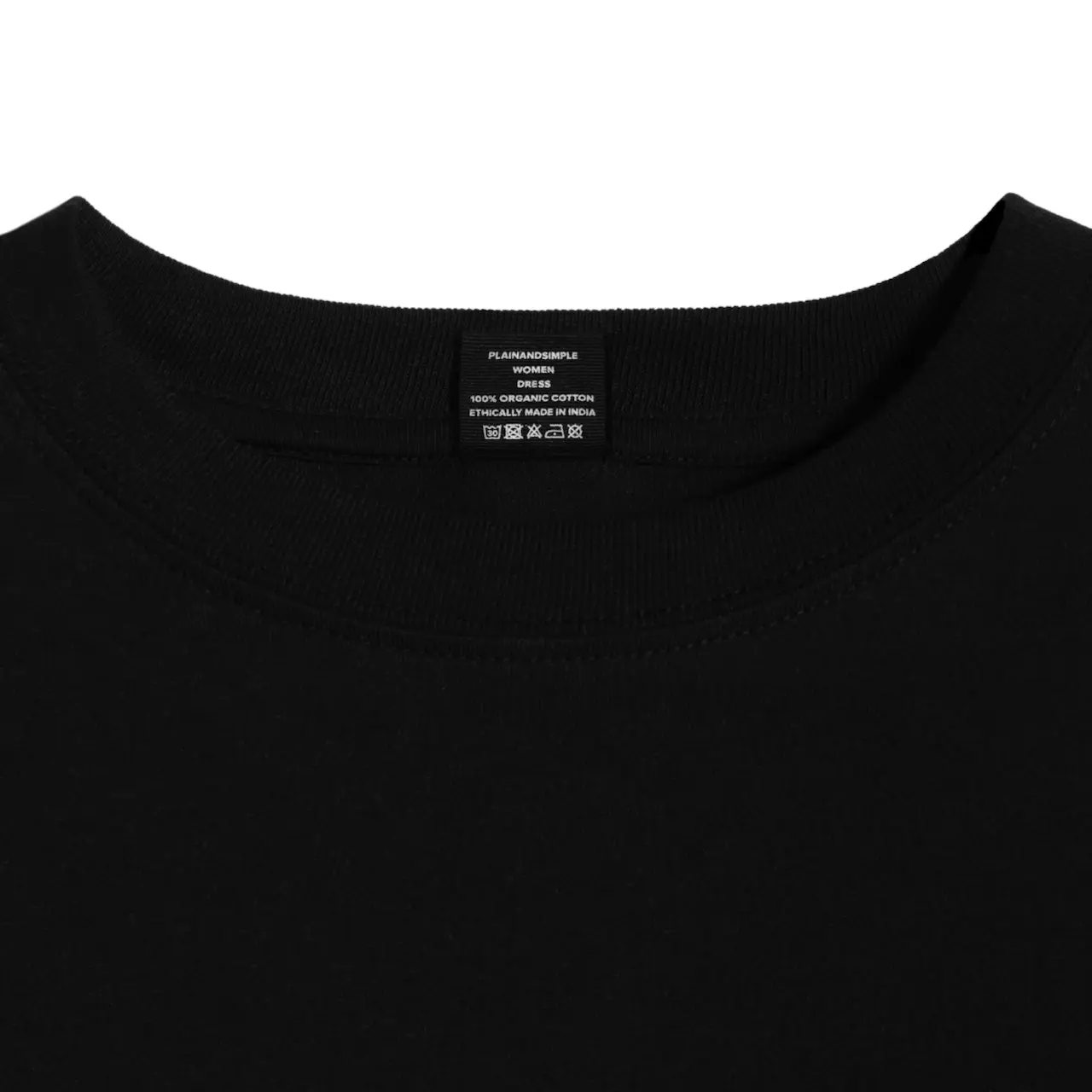 Pleated Waist Women's Organic T-Shirt Dress - Image 8