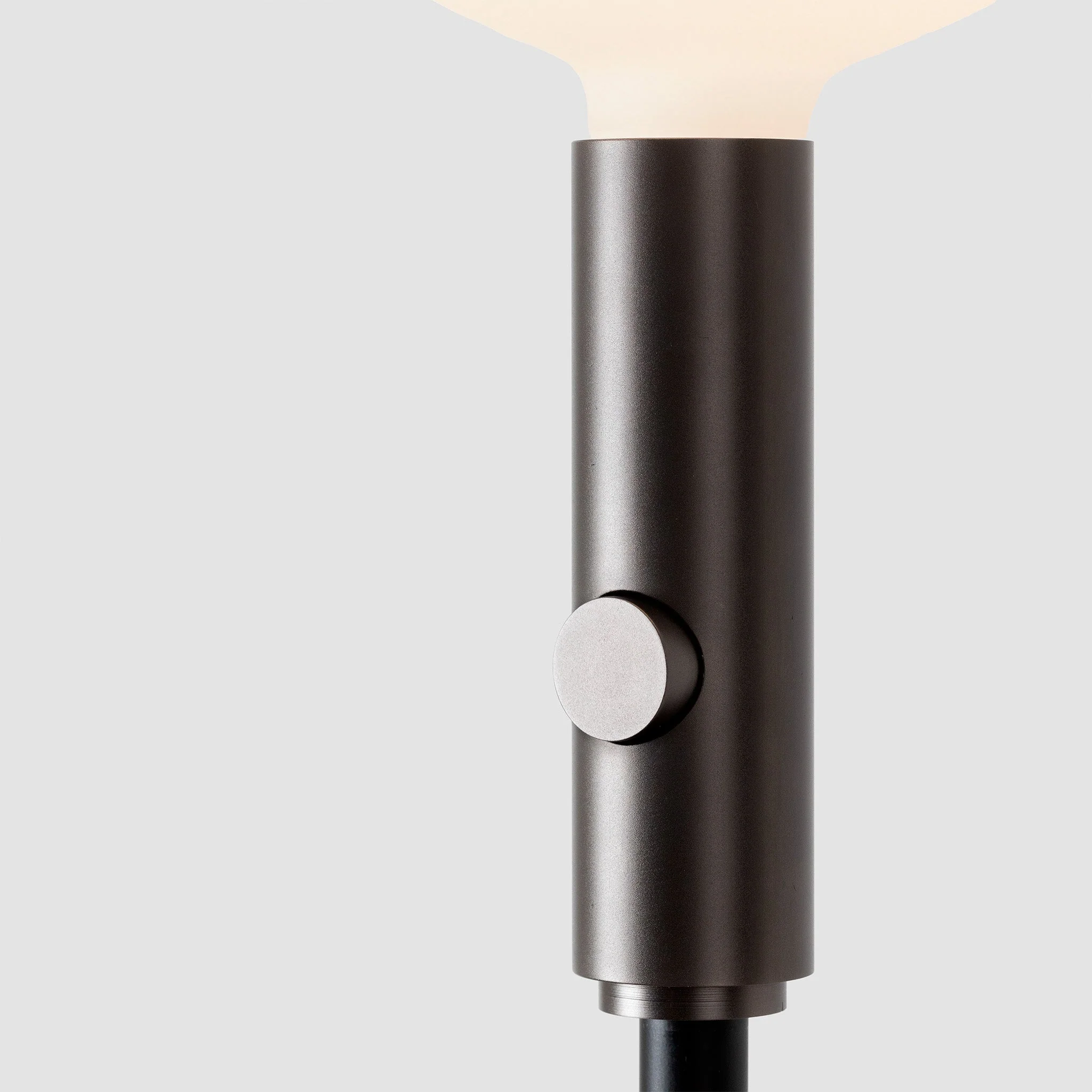 Poise Adjustable Floor Lamp in Graphite + Sphere V - Image 8