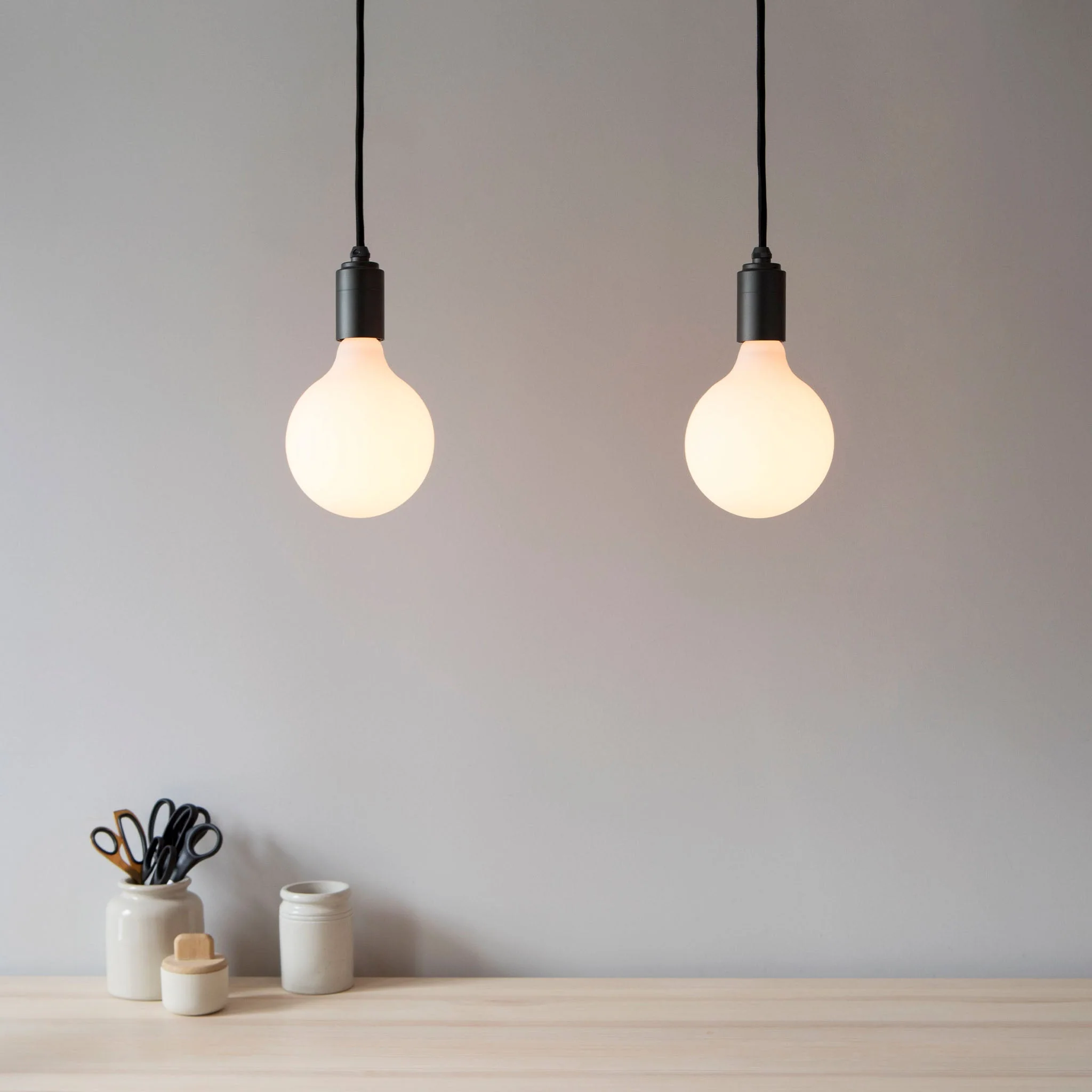 Porcelain III Pendant Light in Brass - Image 3