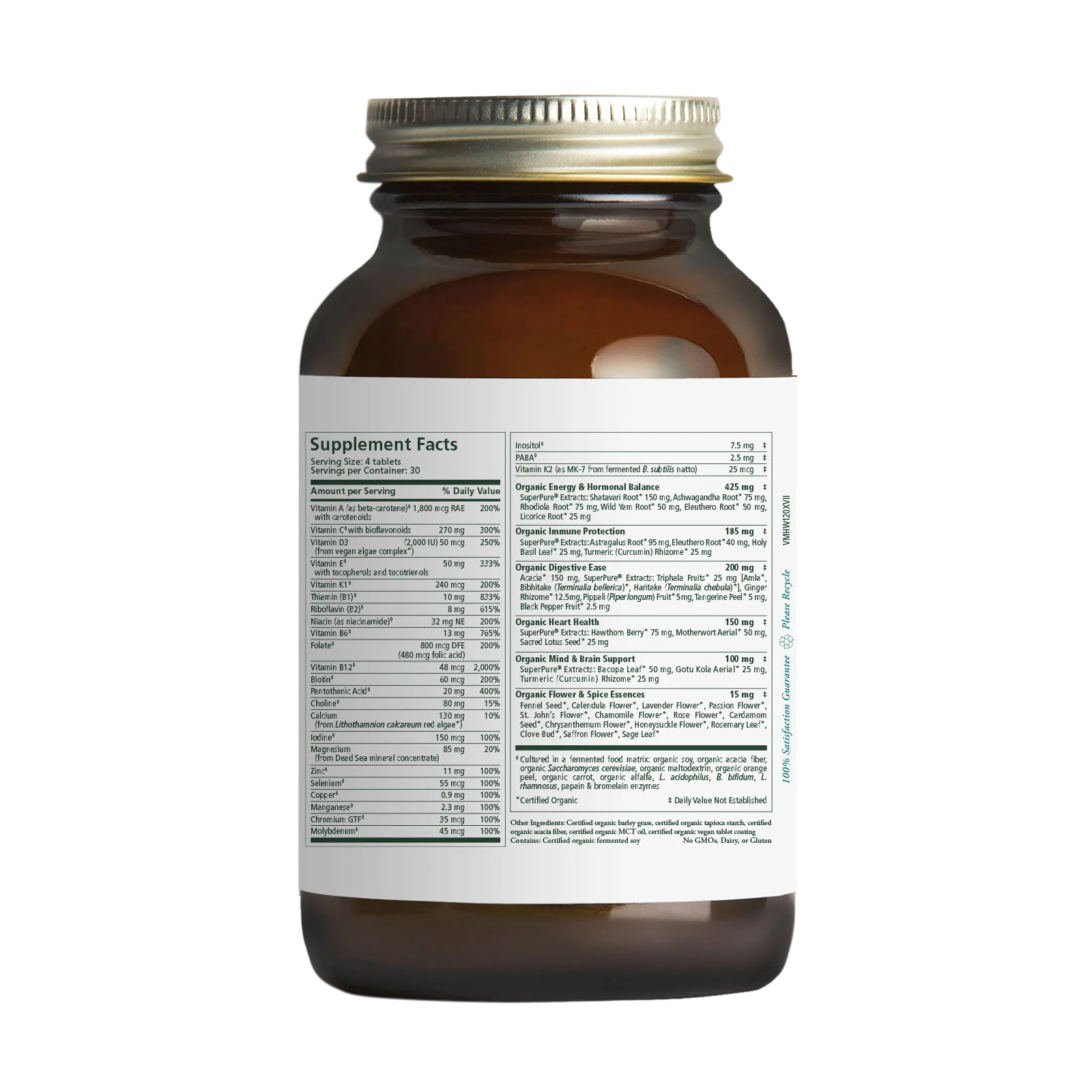 Pure Synergy Vita Min Herb For Women - Image 3
