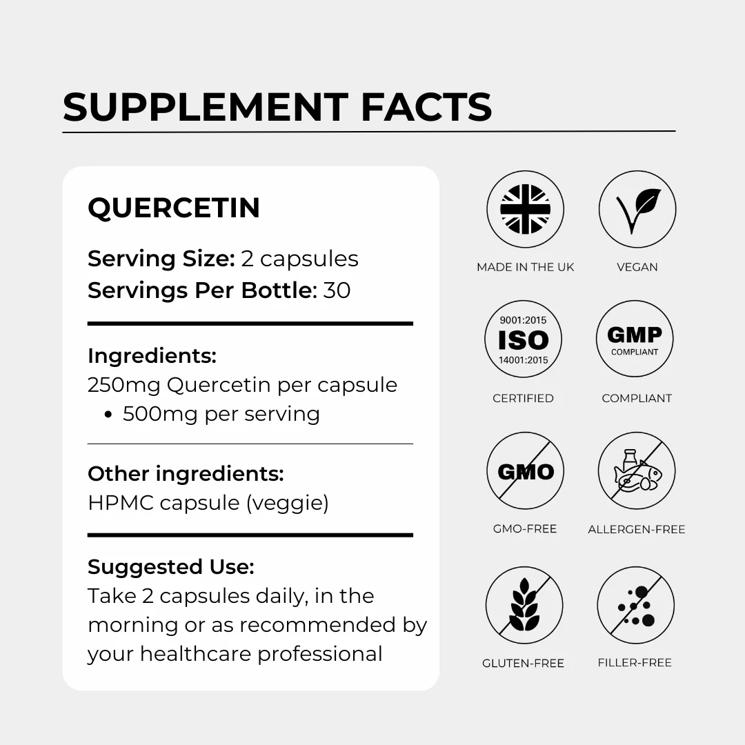 Quercetin 500mg - Image 4
