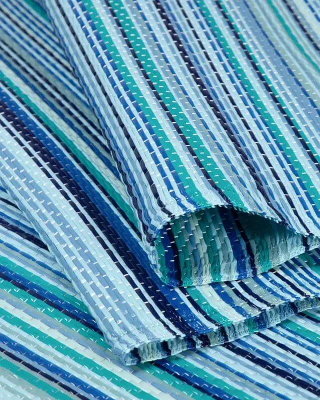 Rainbow Outdoor Rug Blue | 1020 - Image 4