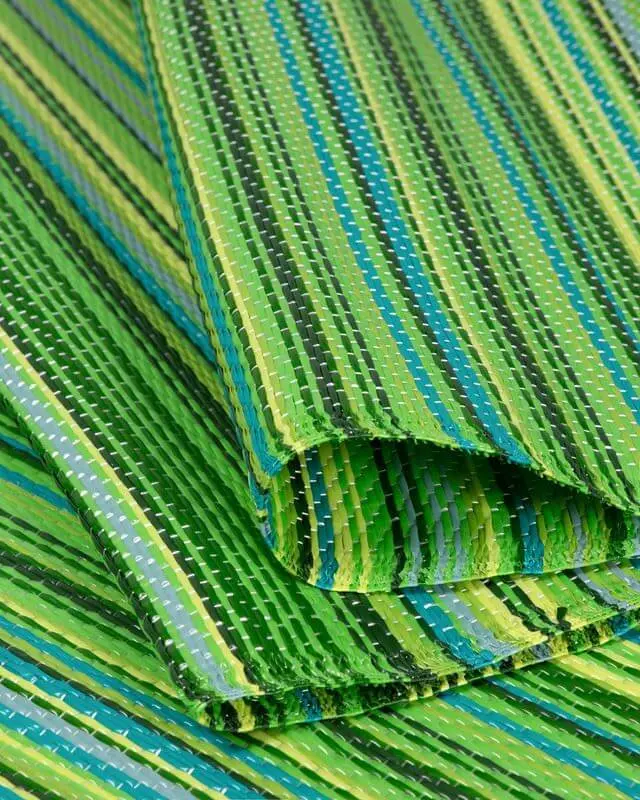 Rainbow Outdoor Rug Green | 1020 - Image 4