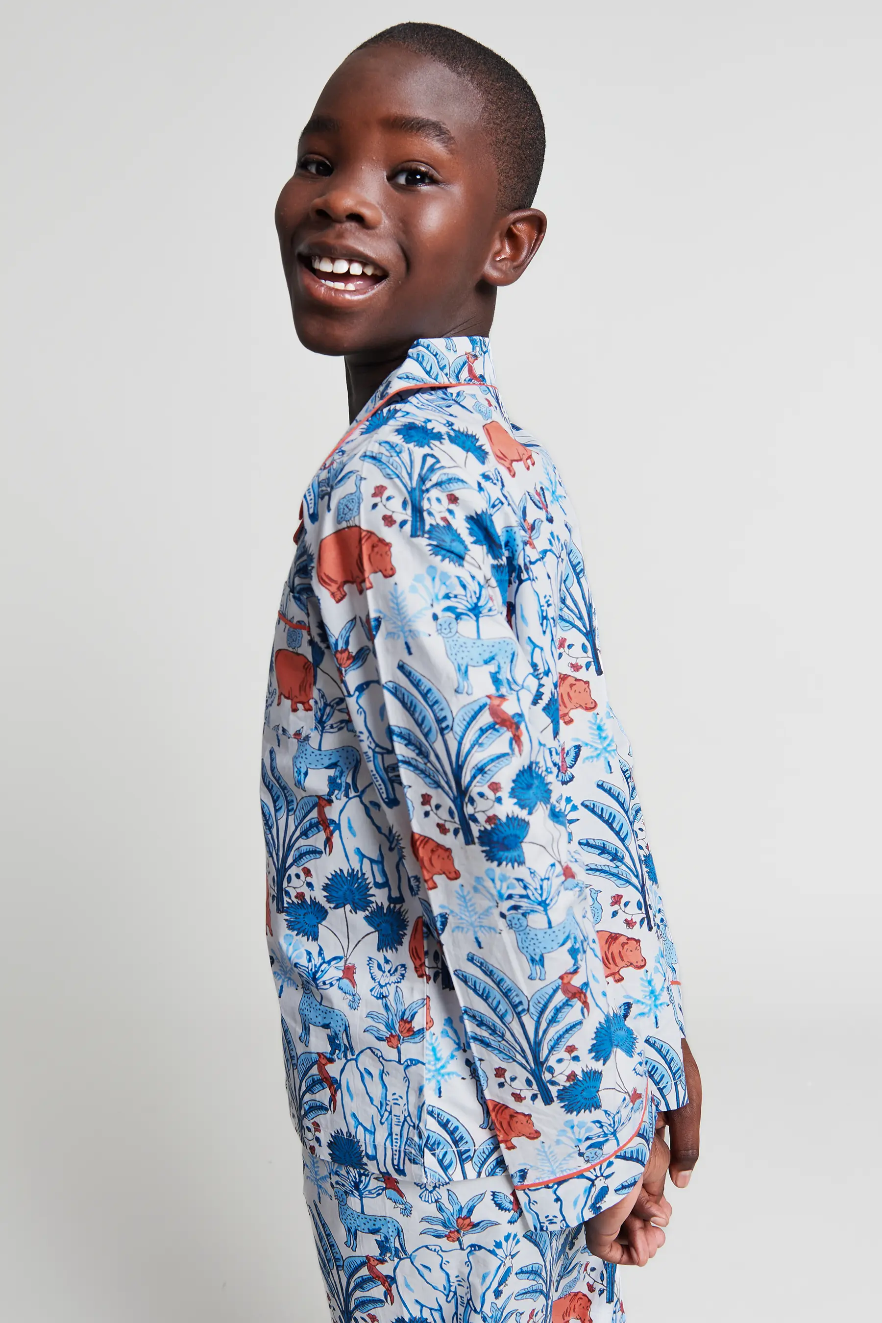 rani's whimsical woods Kids Organic Cotton Pyjama Trouser Set - Image 2