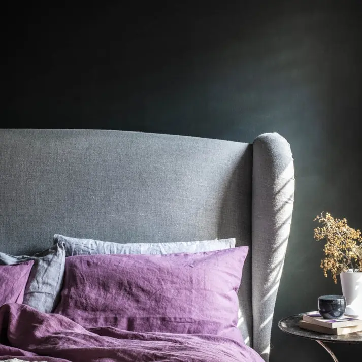 Raspberry Linen & Cotton Pillowcases (Pair) - Image 4