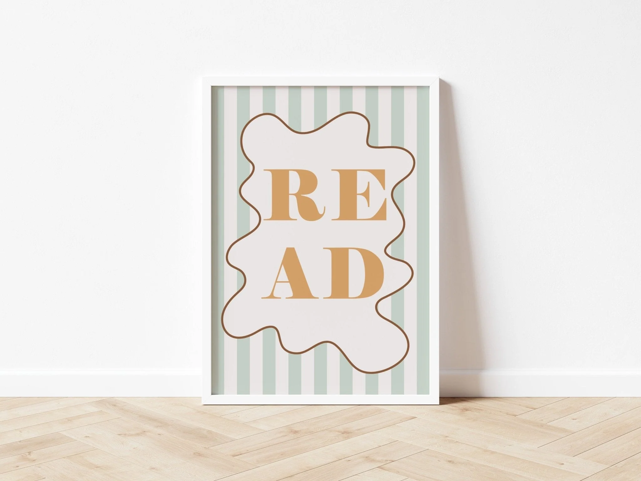 READ - Stripy Edition - Fine Art Print - Image 2