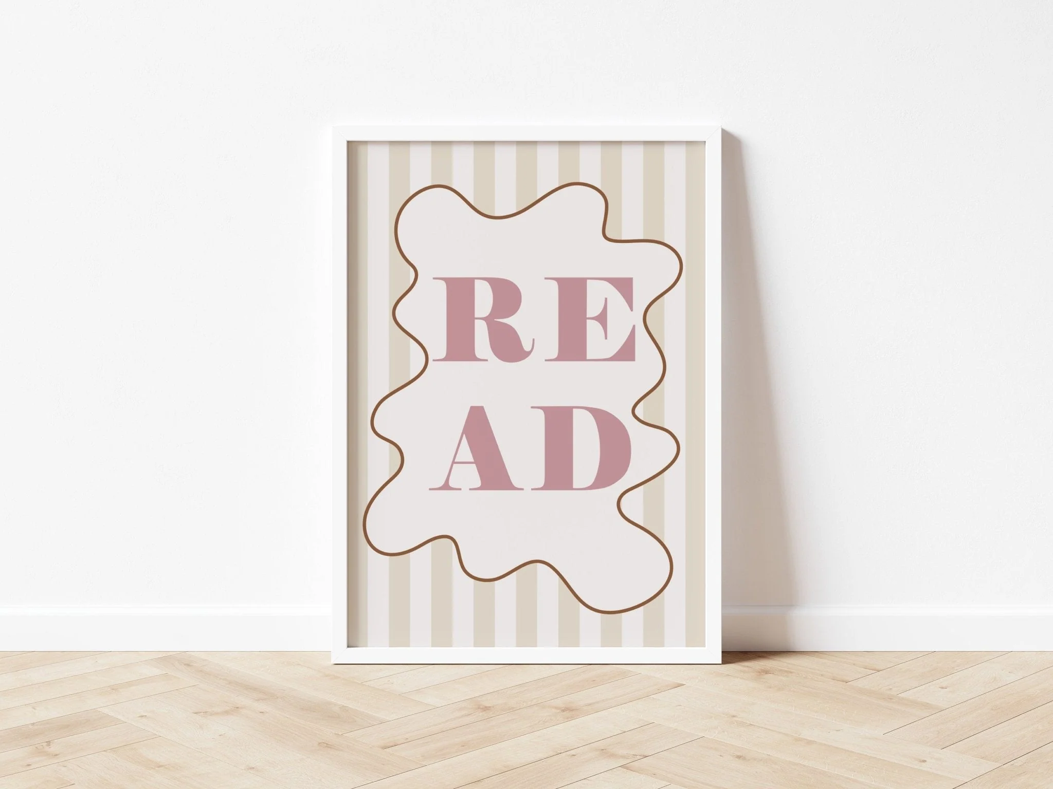 READ - Stripy Edition - Fine Art Print - Image 7