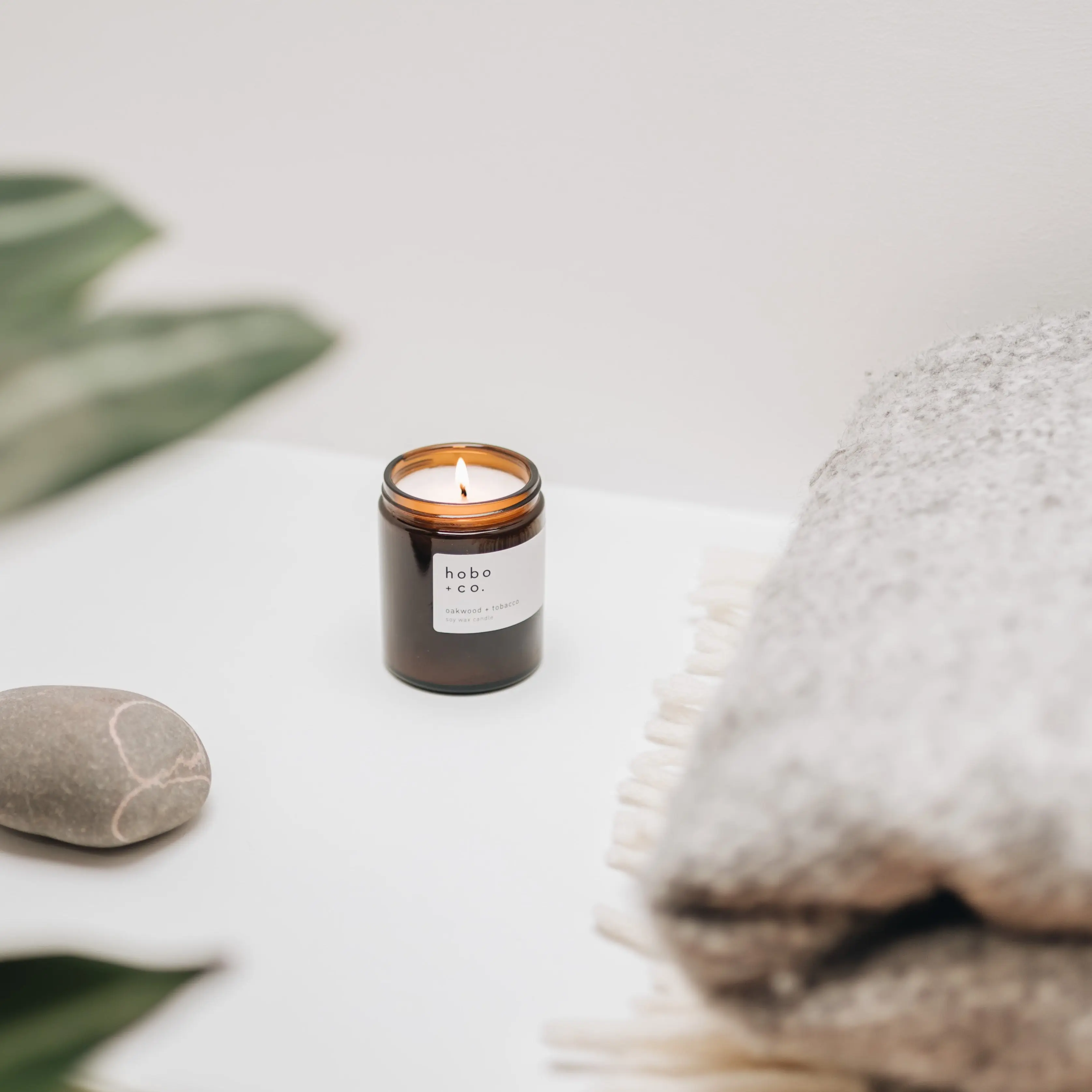 Rest Medium Aromatherapy Essential Oil Scented Soy Candle - Image 3
