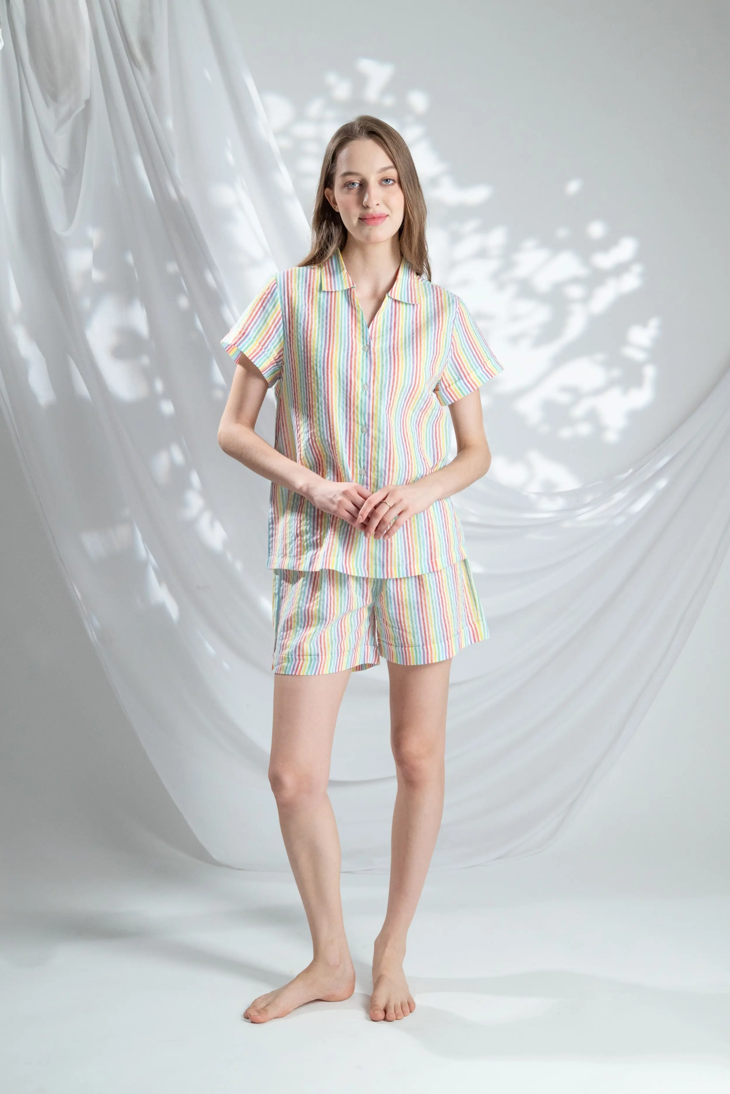 Resting Rainbows Women's Pyjama Short Set - Image 4
